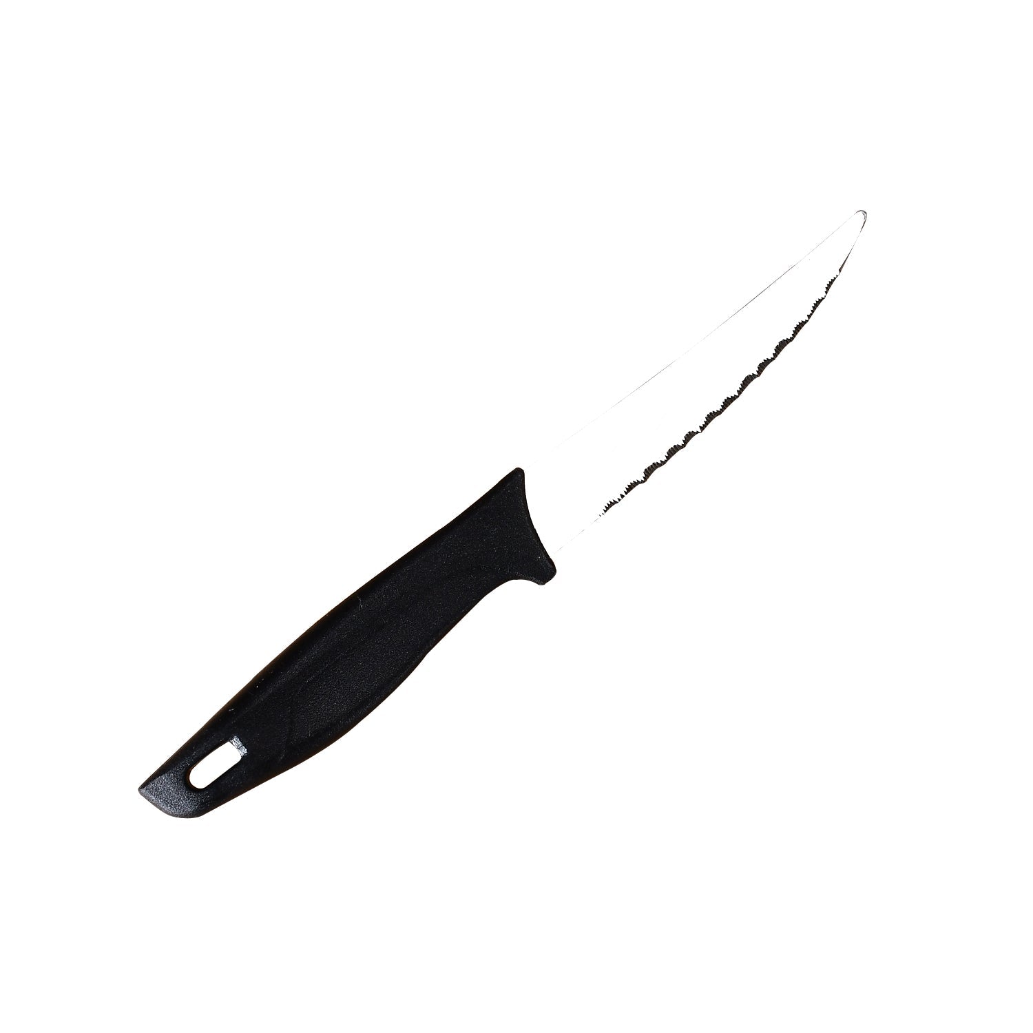 2373 Stainless Steel knife and Kitchen Knife with Black Grip Handle. DeoDap