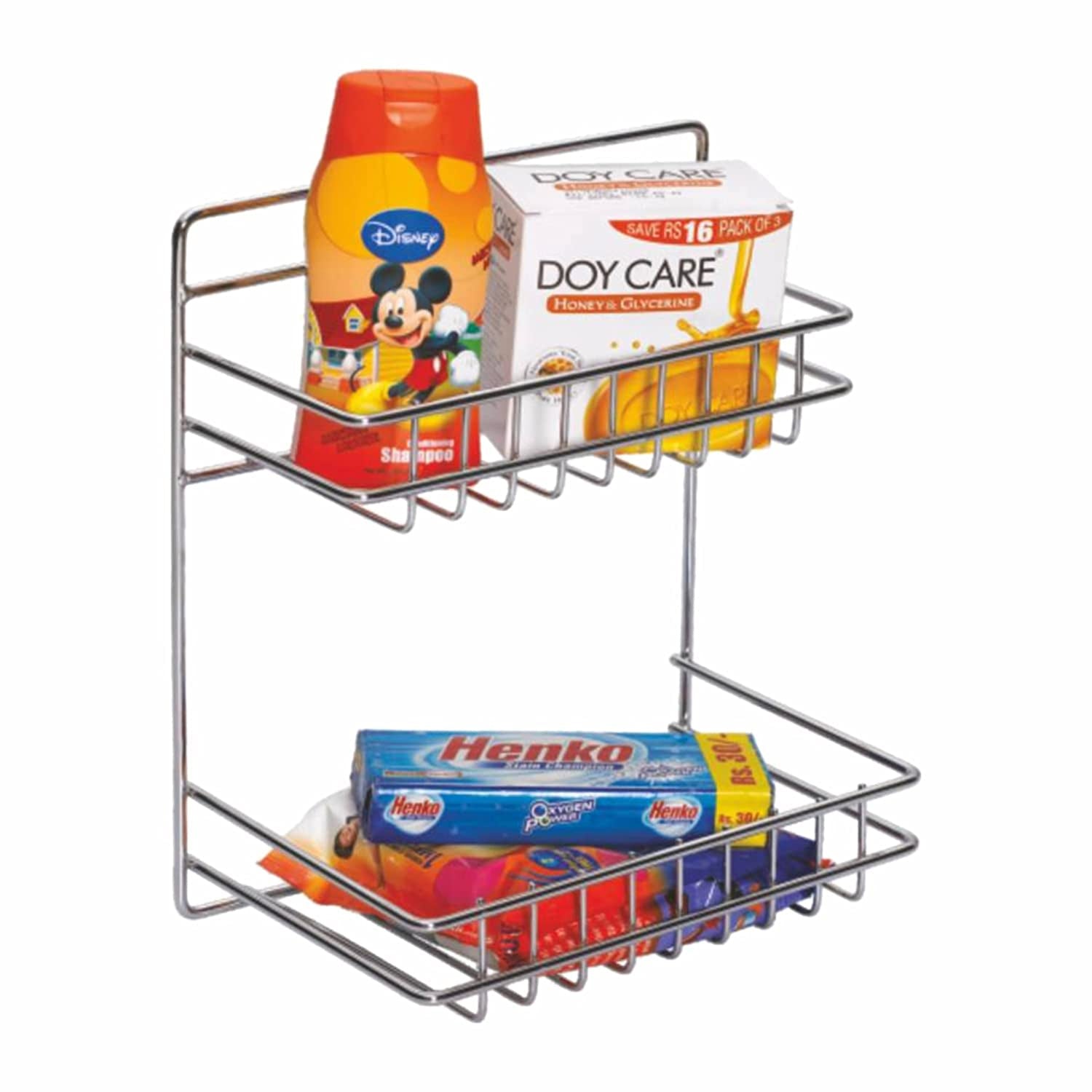 2790 Stainless steel Detergent Stand For Storing Detergent Powders And All. DeoDap