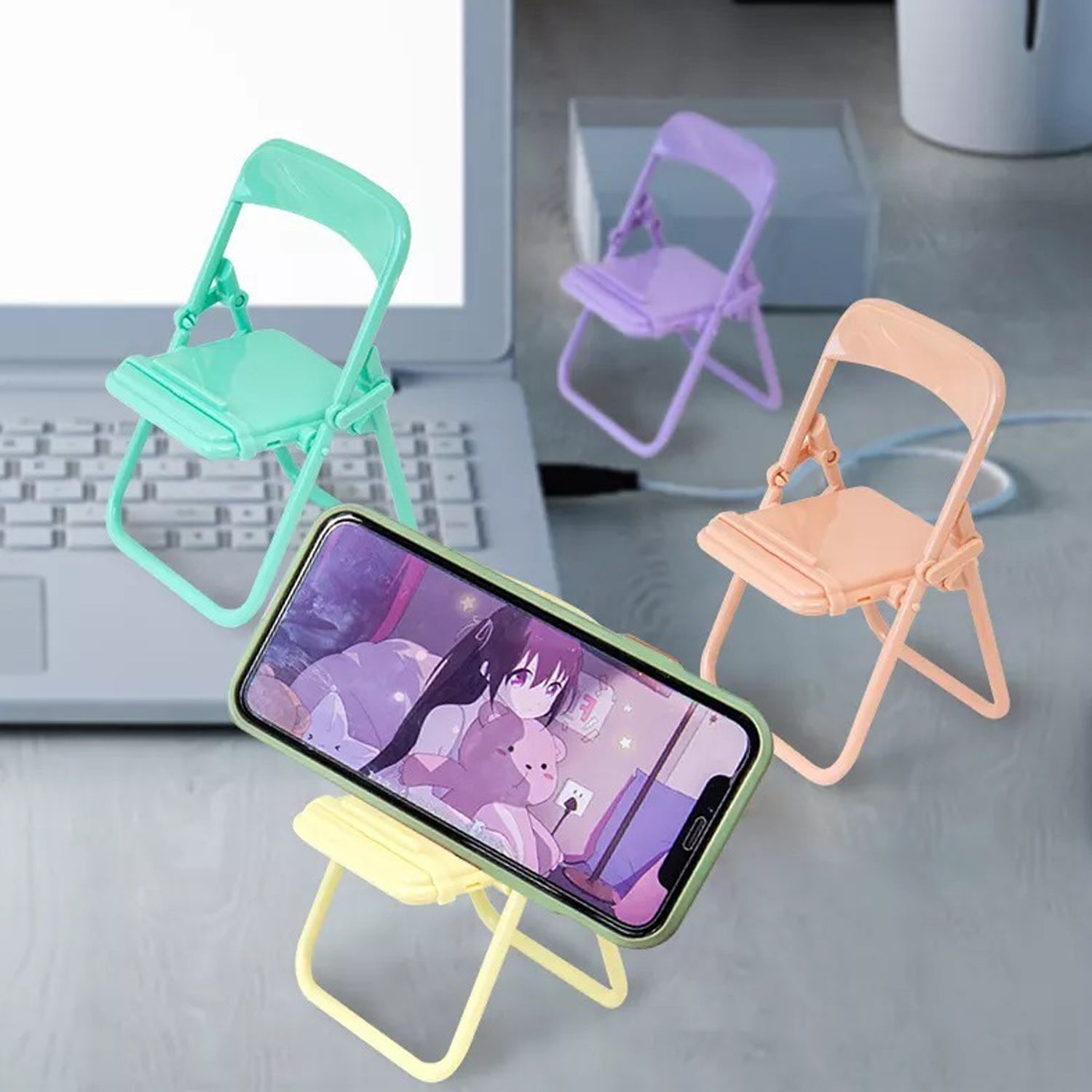 4797A Chair Mobile Stand  for mobiles and smartphones etc.