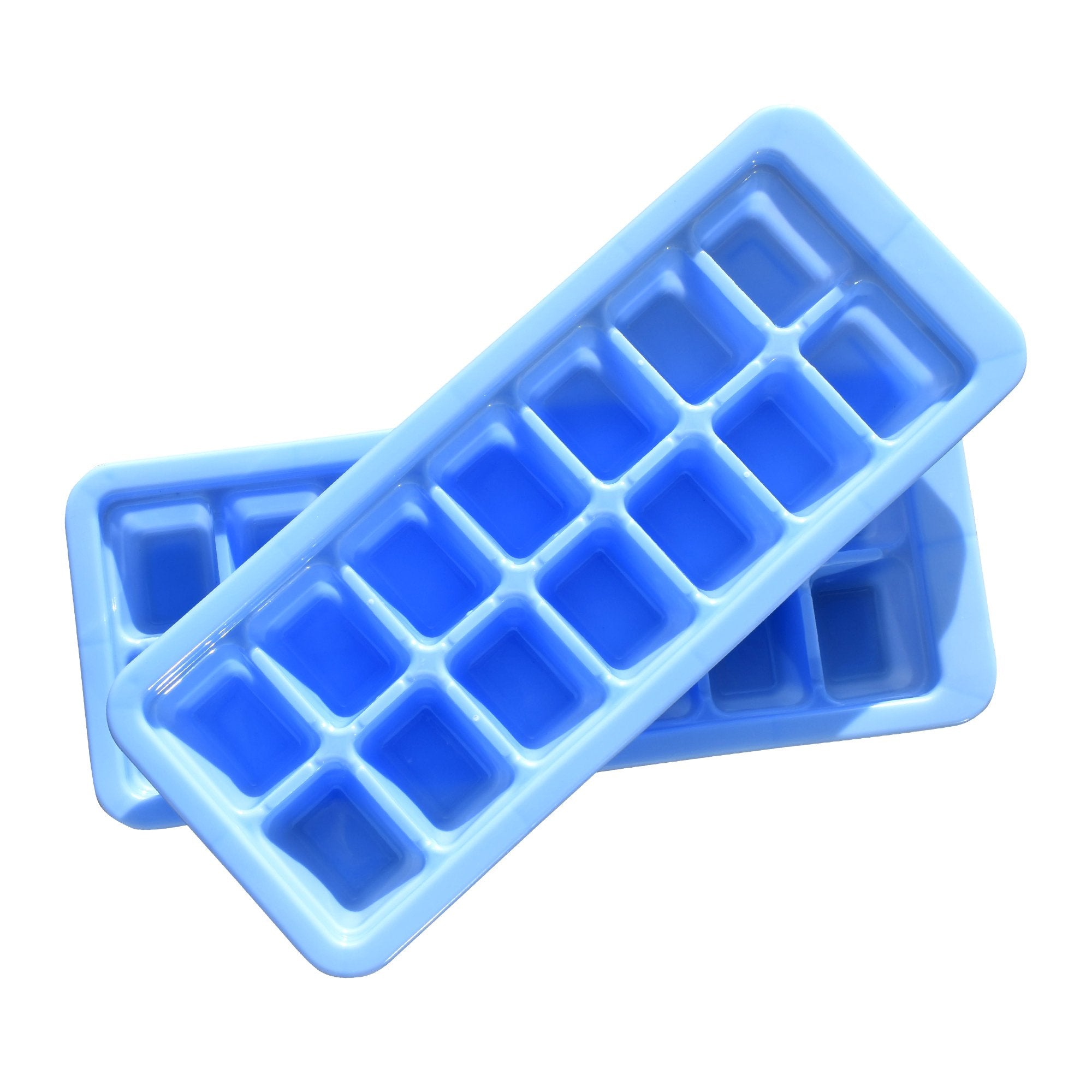 1196 Ice Cube Trays  14 Cavity Per Ice Tray [Multicolour] - SkyShopy