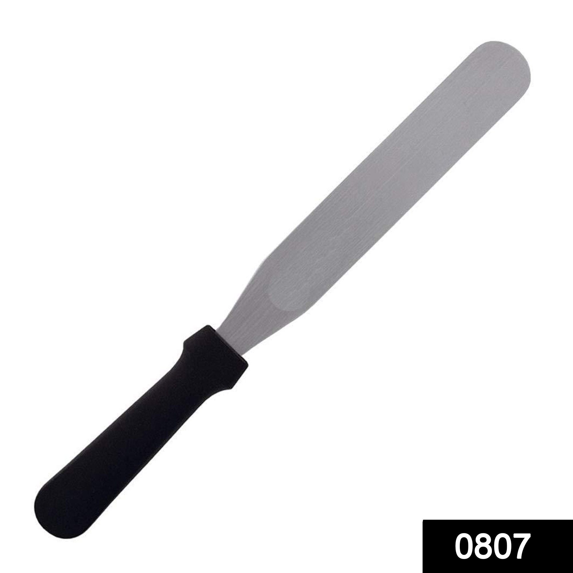0807 Stainless Steel Palette Knife Offset Spatula for Spreading and Smoothing Icing Frosting of Cake 16 Inch - SkyShopy