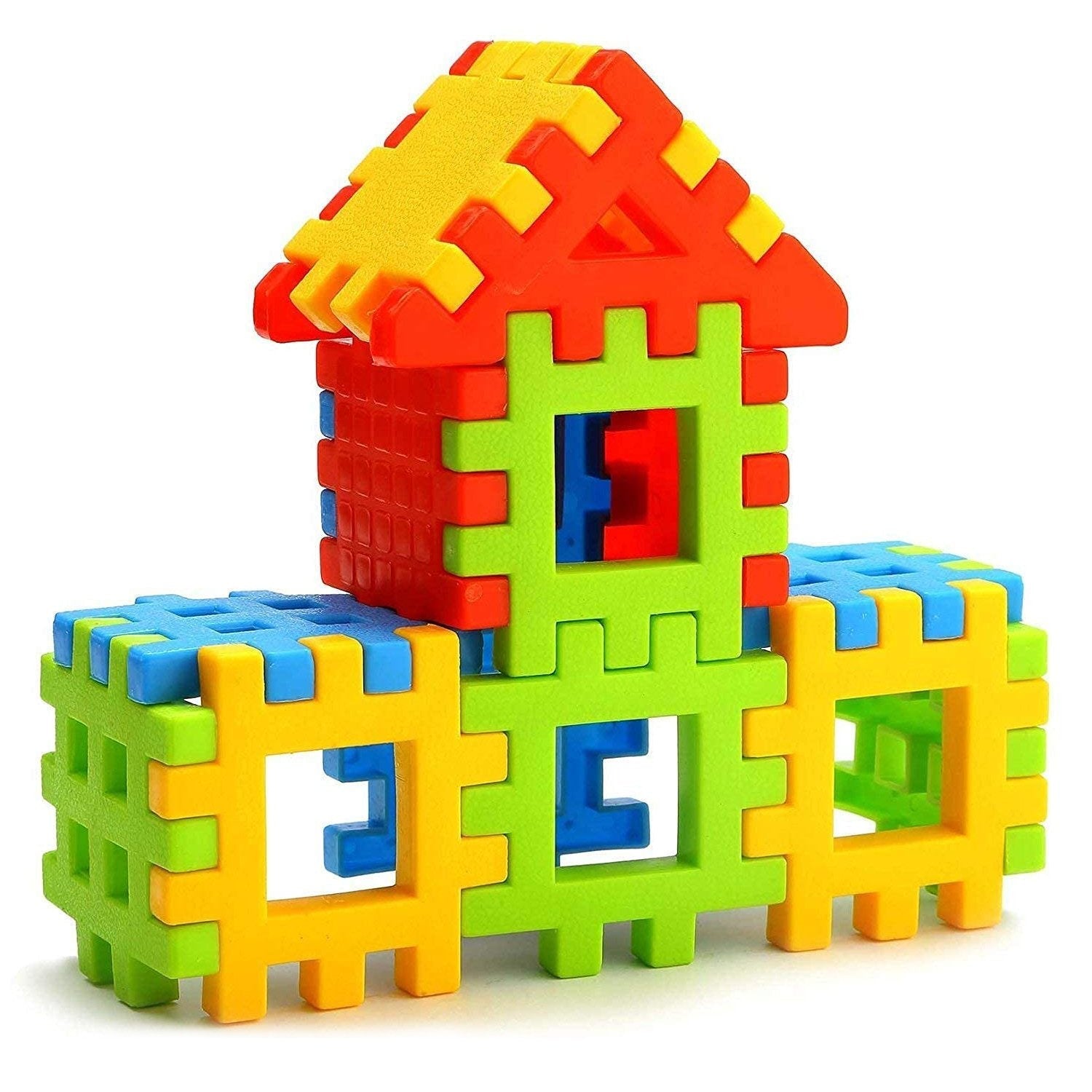 3911 200 Pc House Blocks Toy used in all kinds of household and official places specially for kids and children for their playing and enjoying purposes.
