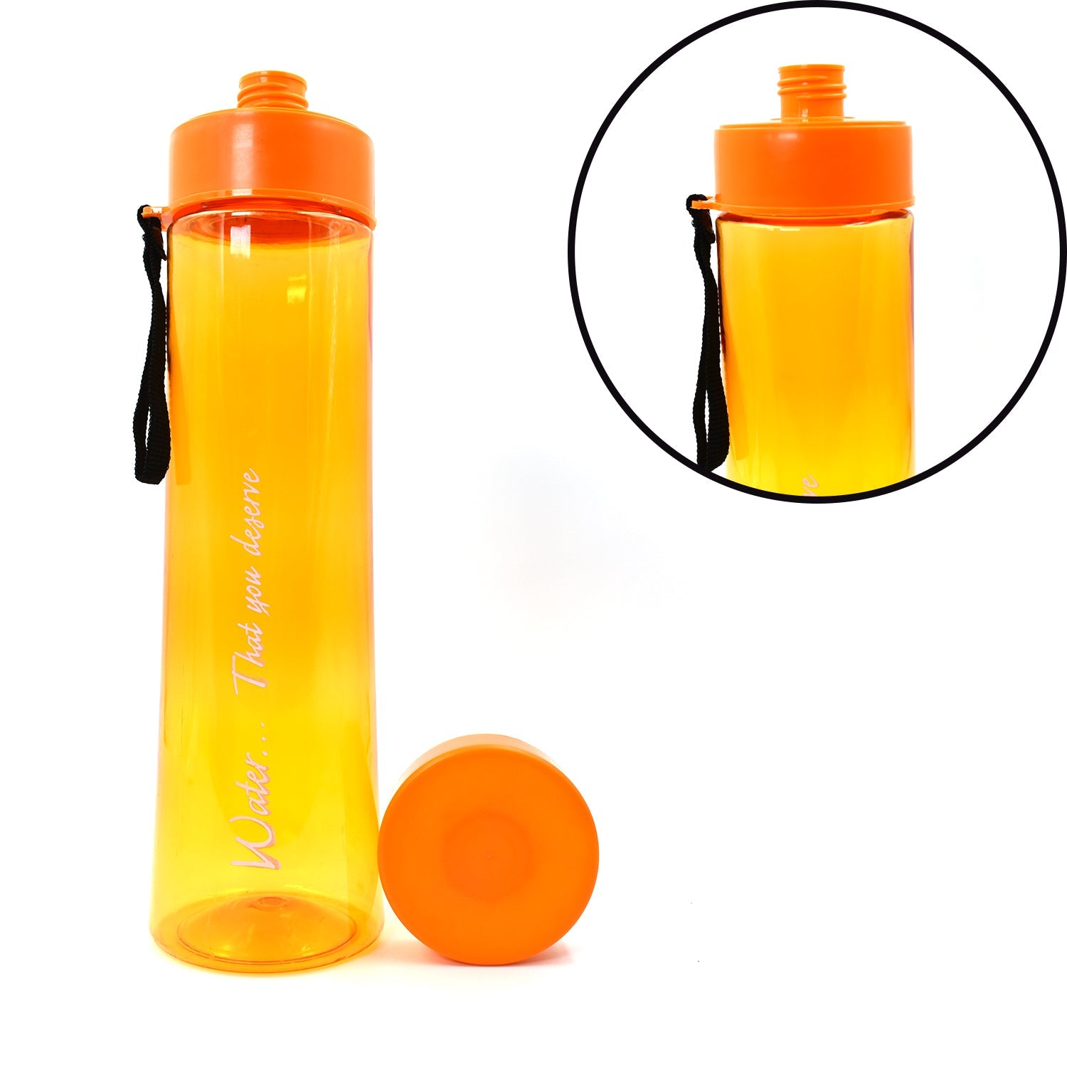 2716 Unbreakable, Leakproof, Durable, BPA Free, Non-Toxic Plastic Water Bottles, 1 Litre (Pack of 3, Assorted Color) - DeoDap