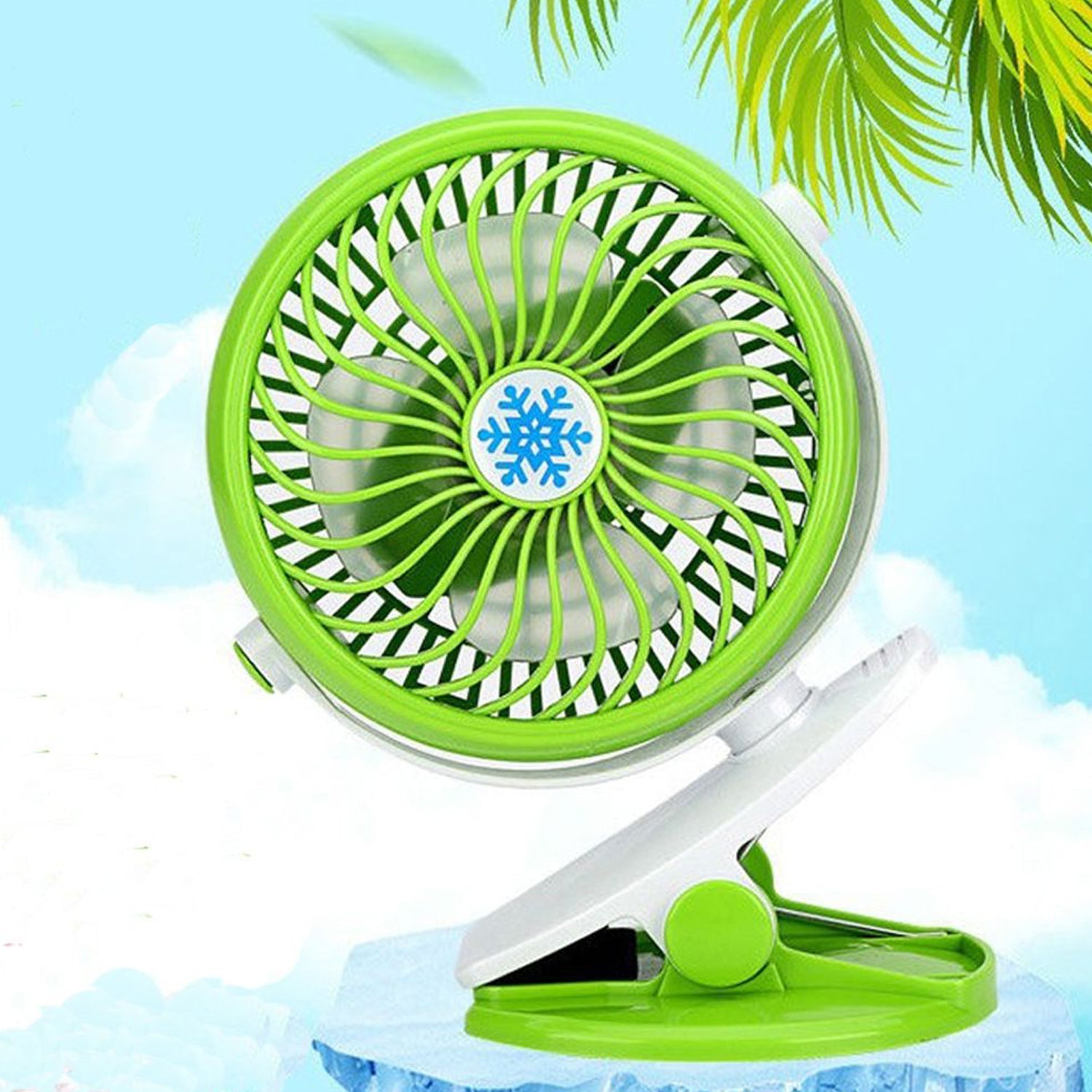 4824 Mini USB Clip Fan widely used in summers for cool down rooms and body purposes.