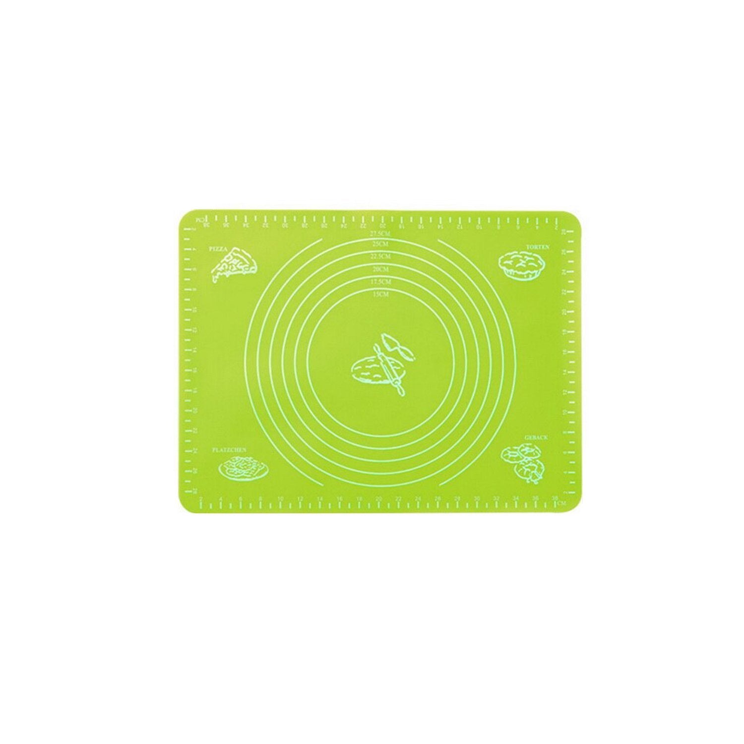 2585A Silicone Pastry Mat with Measurements, Pastry Rolling Mat ( 29X26CM )