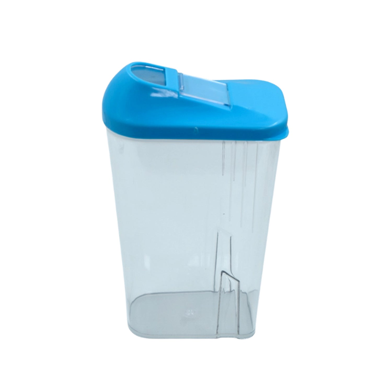 2401 1100ML Plastic Grocery Transparent Cereal Dispenser Easy Flow Kitchen Container Set - Storage Box Idle for Cereal, Spices, Pulse, dry fruits, snacks Container DeoDap