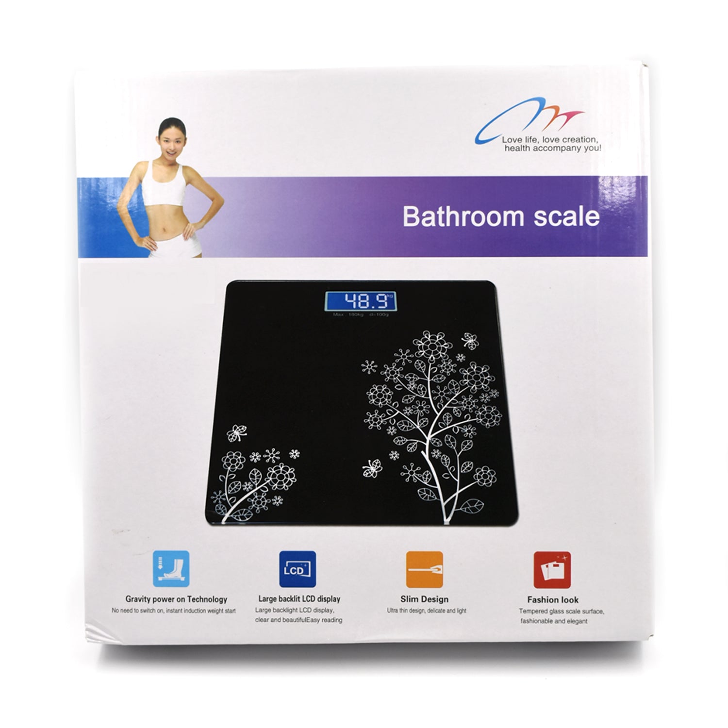 6122 Premium Bathroom Scale used for bathroom purposes in various sectors. freeshipping - DeoDap