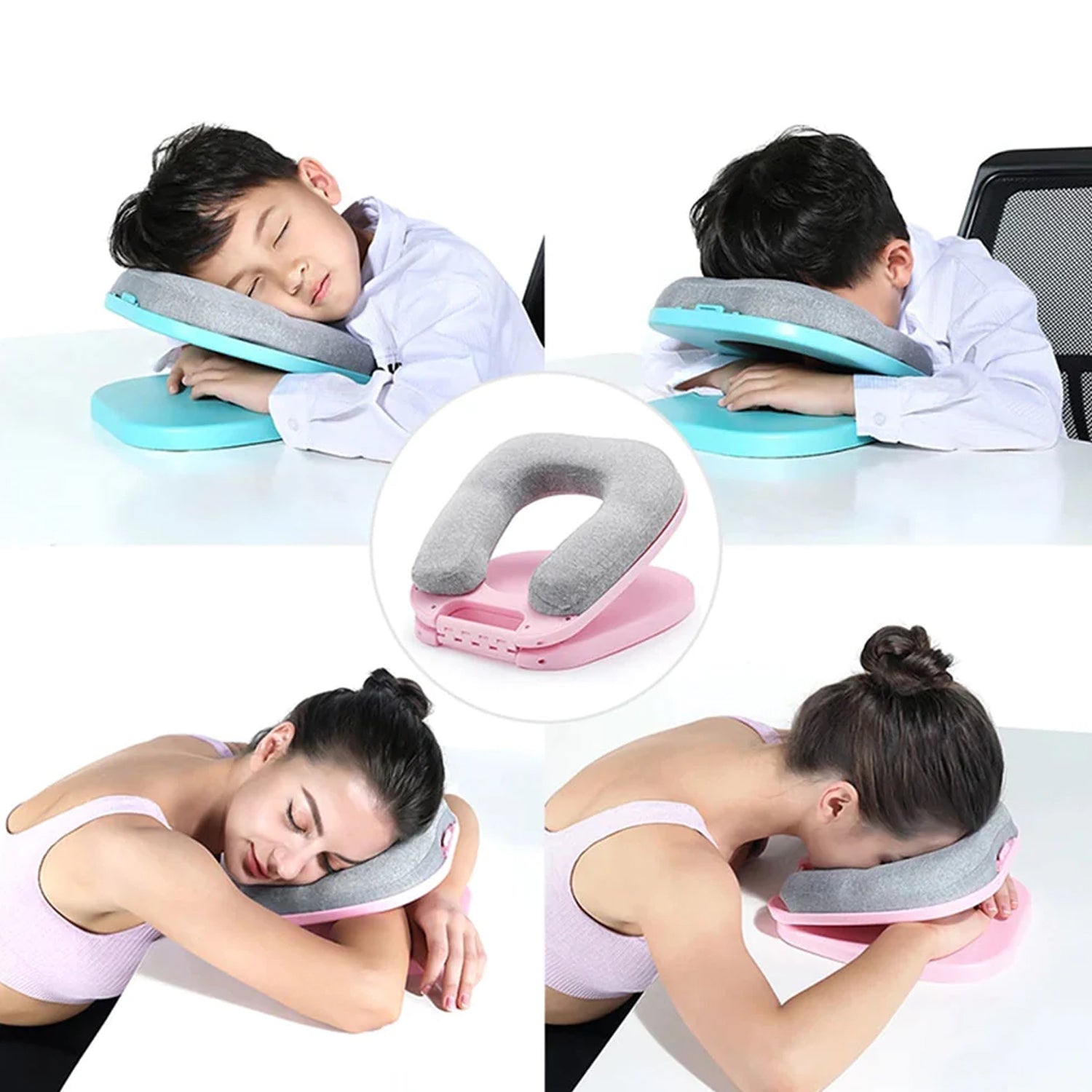 1152 Office Desk Pillow Foldable School Desk Pillow For Office Workers and Home Table