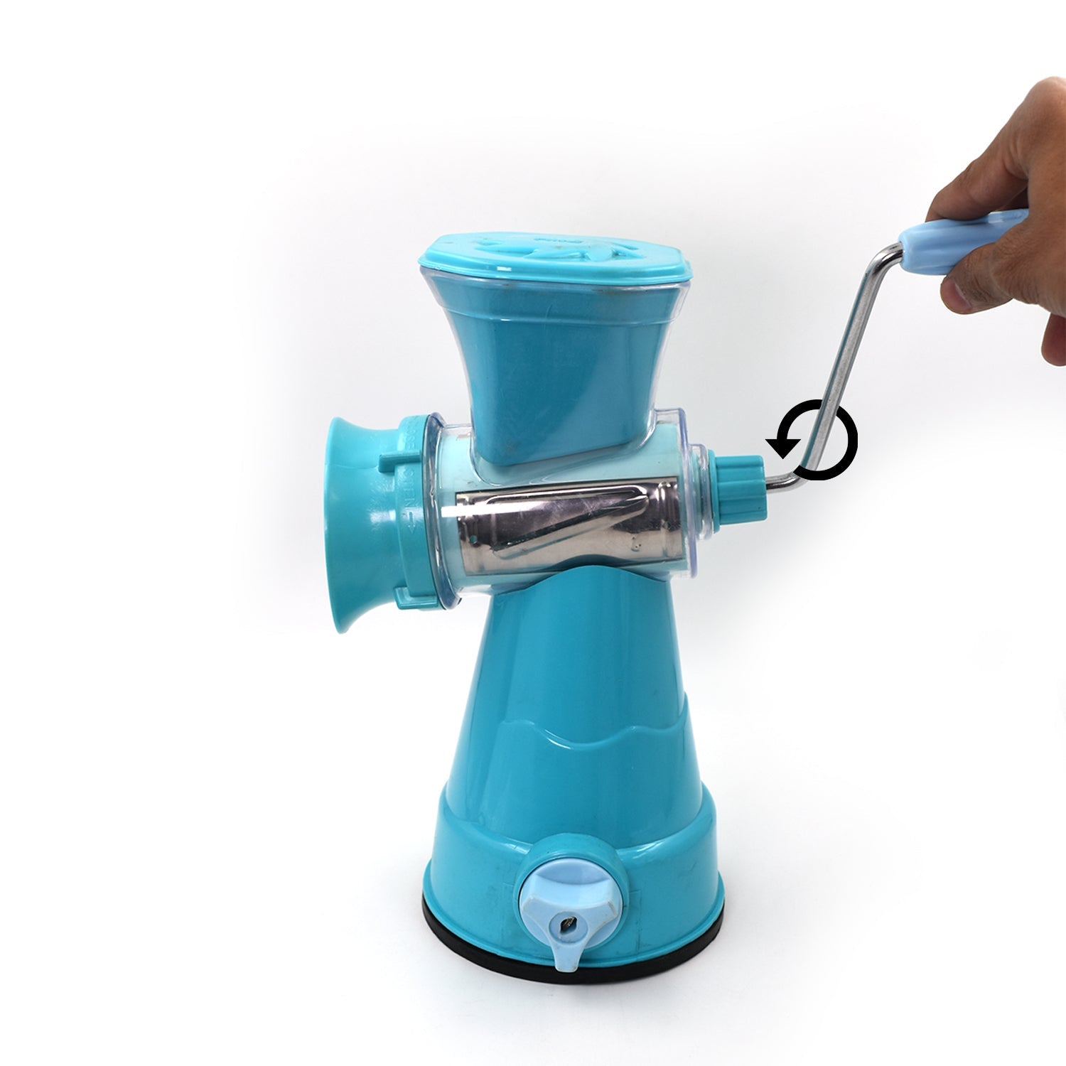 2715 4 in 1 Drum Fruit juicer used widely in all kinds of household kitchen purposes for making and blending fruit juices and beverages. freeshipping - DeoDap