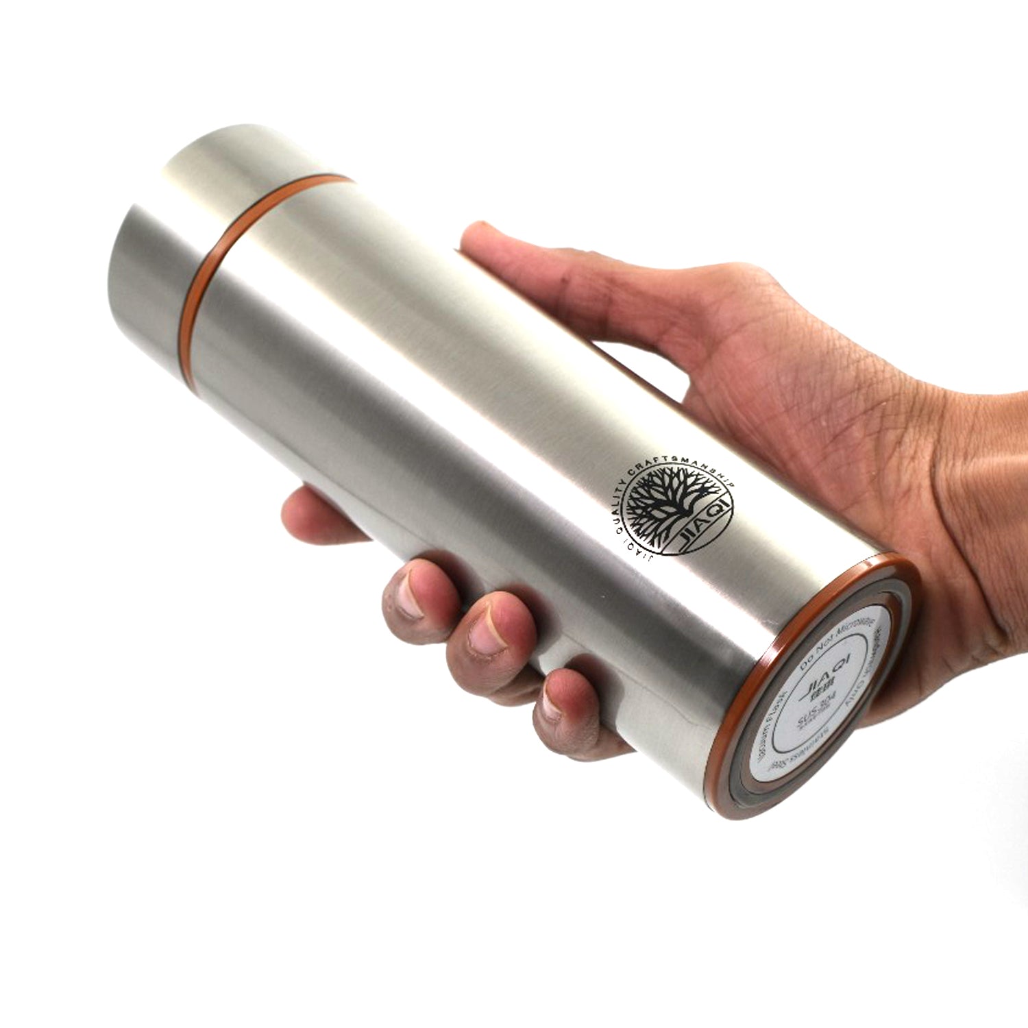 6412  Stainless Steel Water Bottle Carry hot or cold water for long time (Design May Vary)