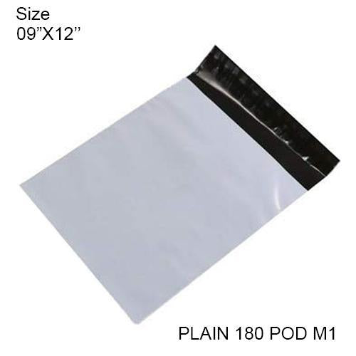 0902 Tamper Proof Courier Bags(09X12 PLAIN 180 POD M1) - 100 pcs - SkyShopy