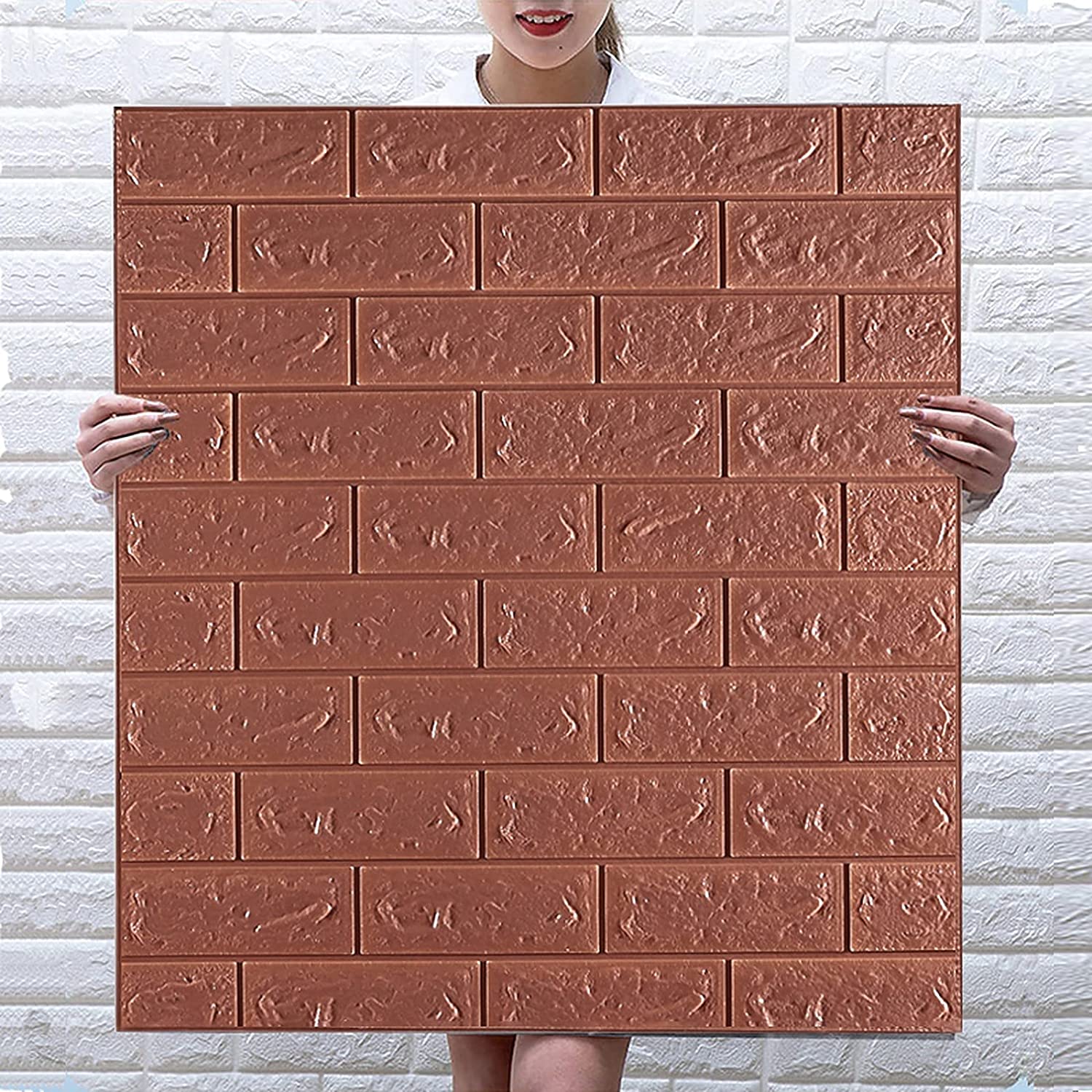 7459 Brown 3D W Decor used for wall decoration and maintaining purposes in all kinds of places like household and official etc. freeshipping DeoDap