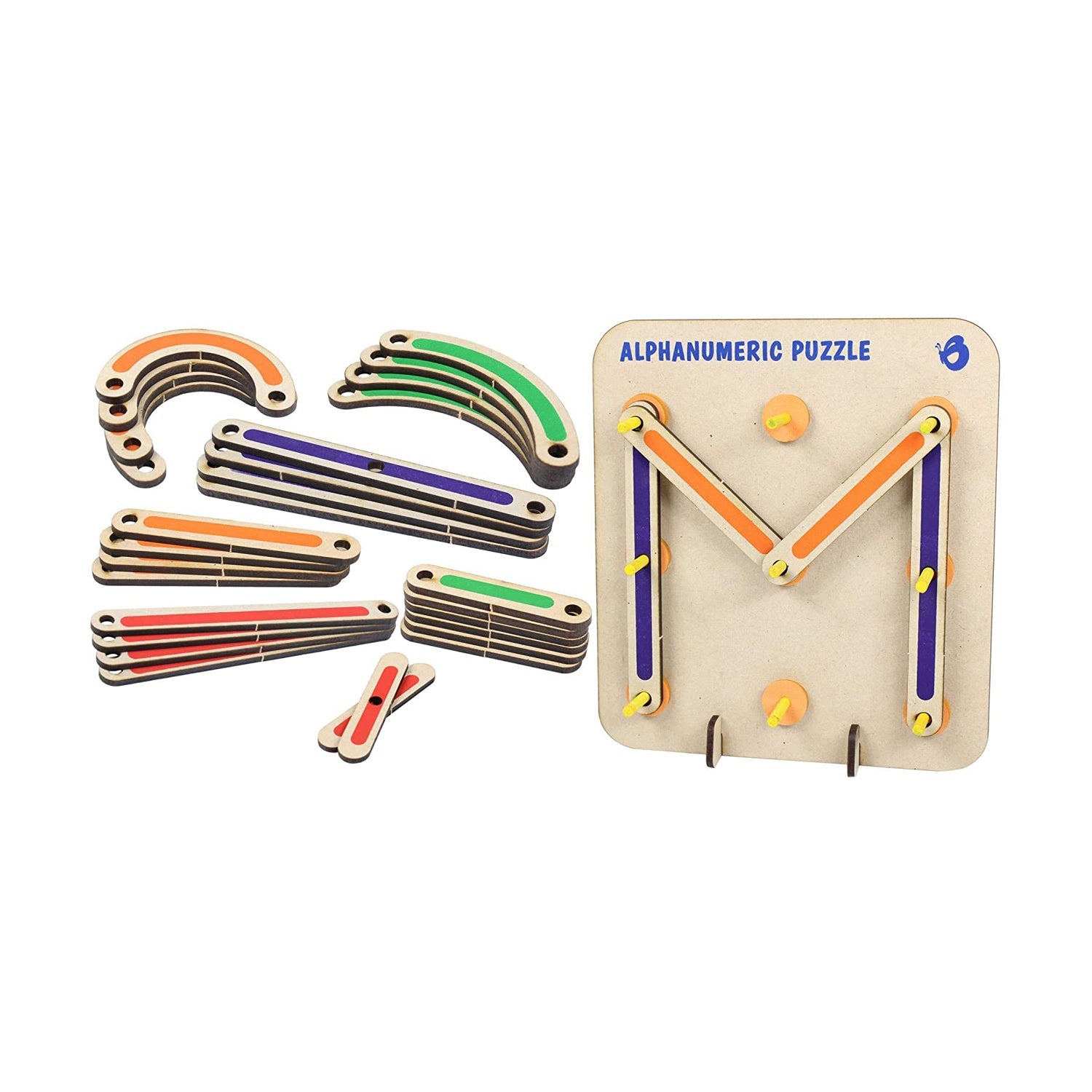 3921 Alpha Numeric Puzzle used in all kinds of household and official places specially for kids and children for their playing and enjoying purposes.