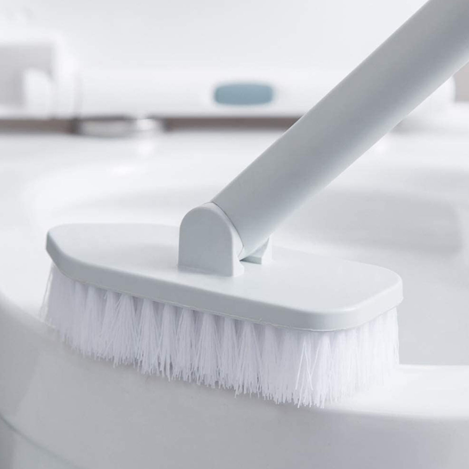 4075 Cleaning Brush 3in1 Multi Functional Brush Cleaning ,Scrubbing & Duster Brush For Home & Multiuse Brush DeoDap