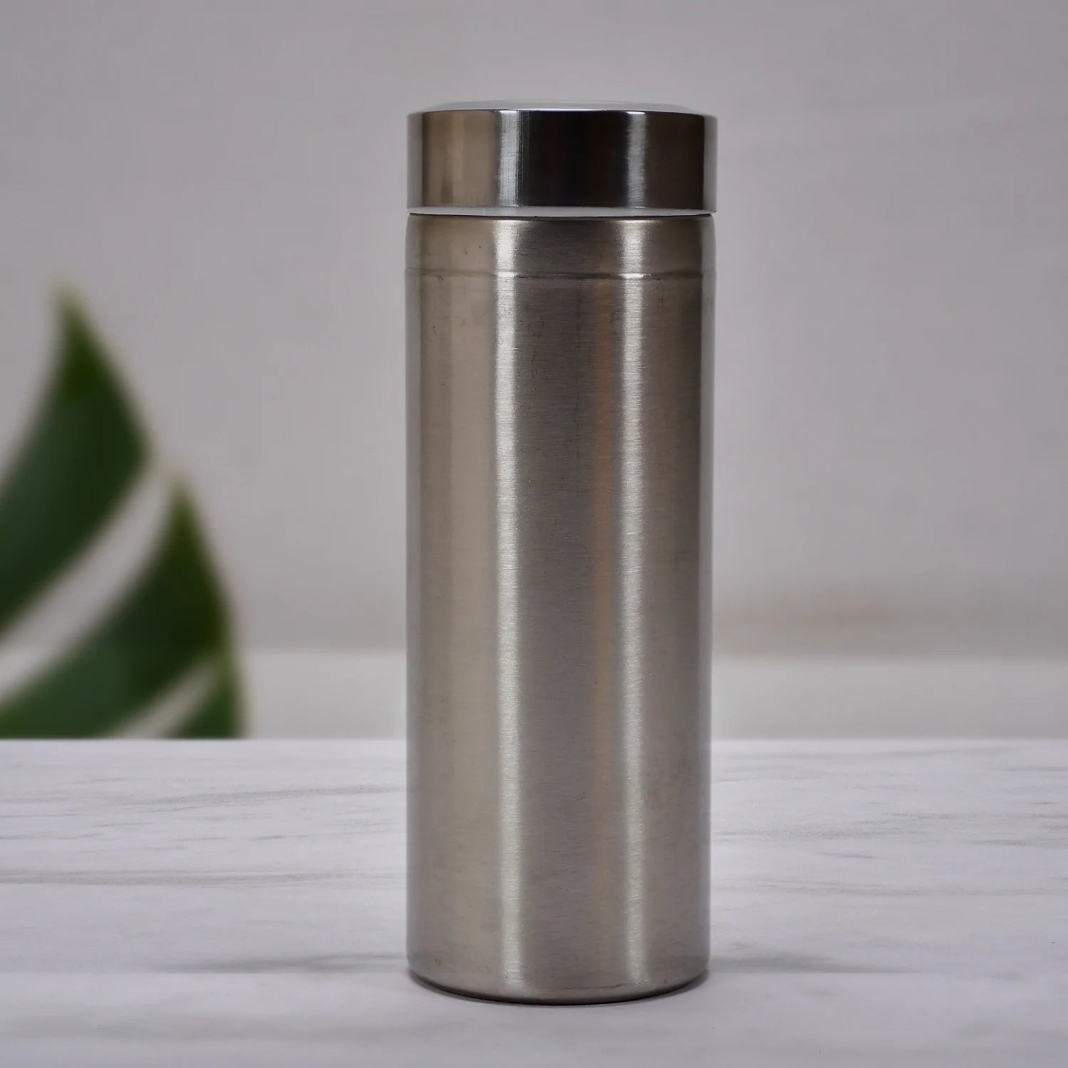 6761 Home Stainless Steel Water Bottle 270ml For School & Office Use DeoDap