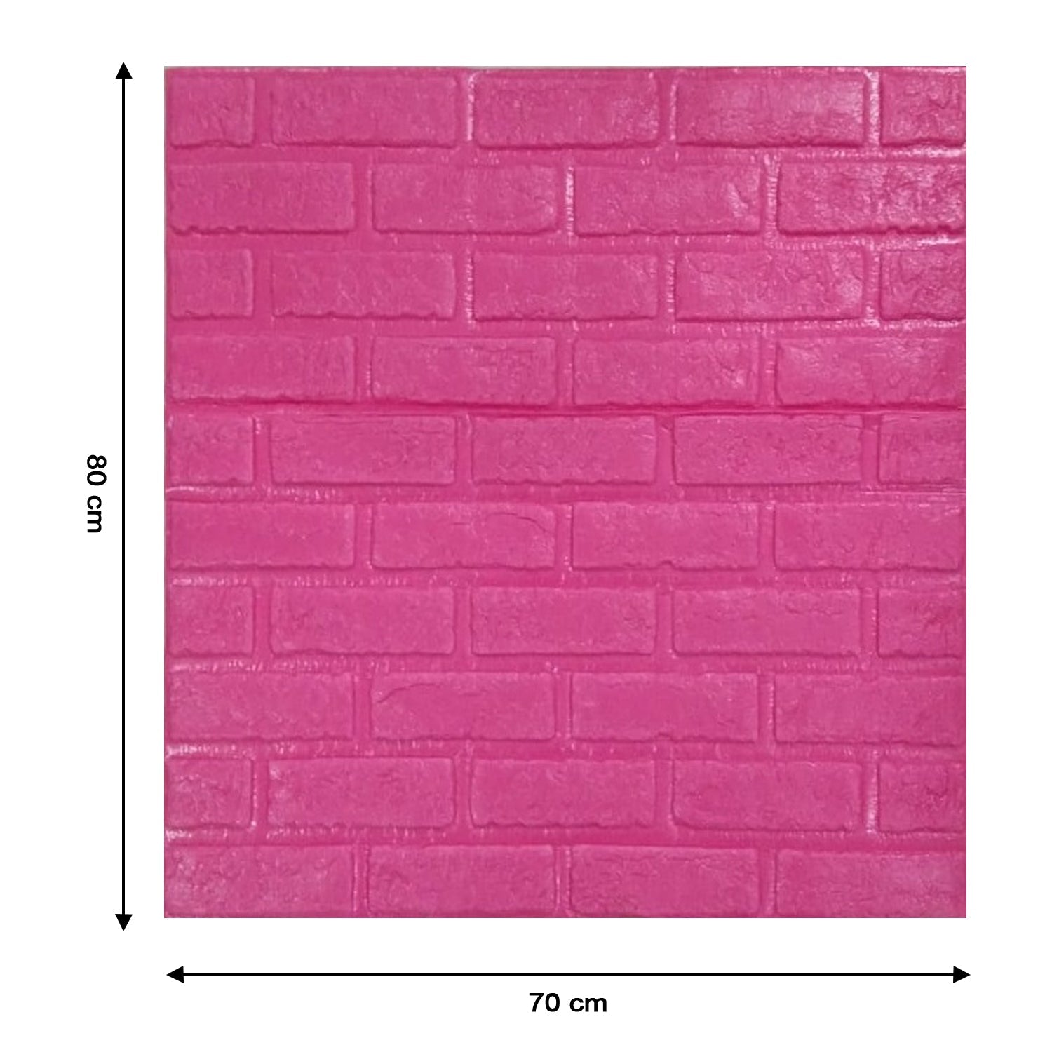 7462 Dark Pink 3D W Decor used for wall decoration and maintaining purposes in all kinds of places like household and official etc. freeshipping DeoDap