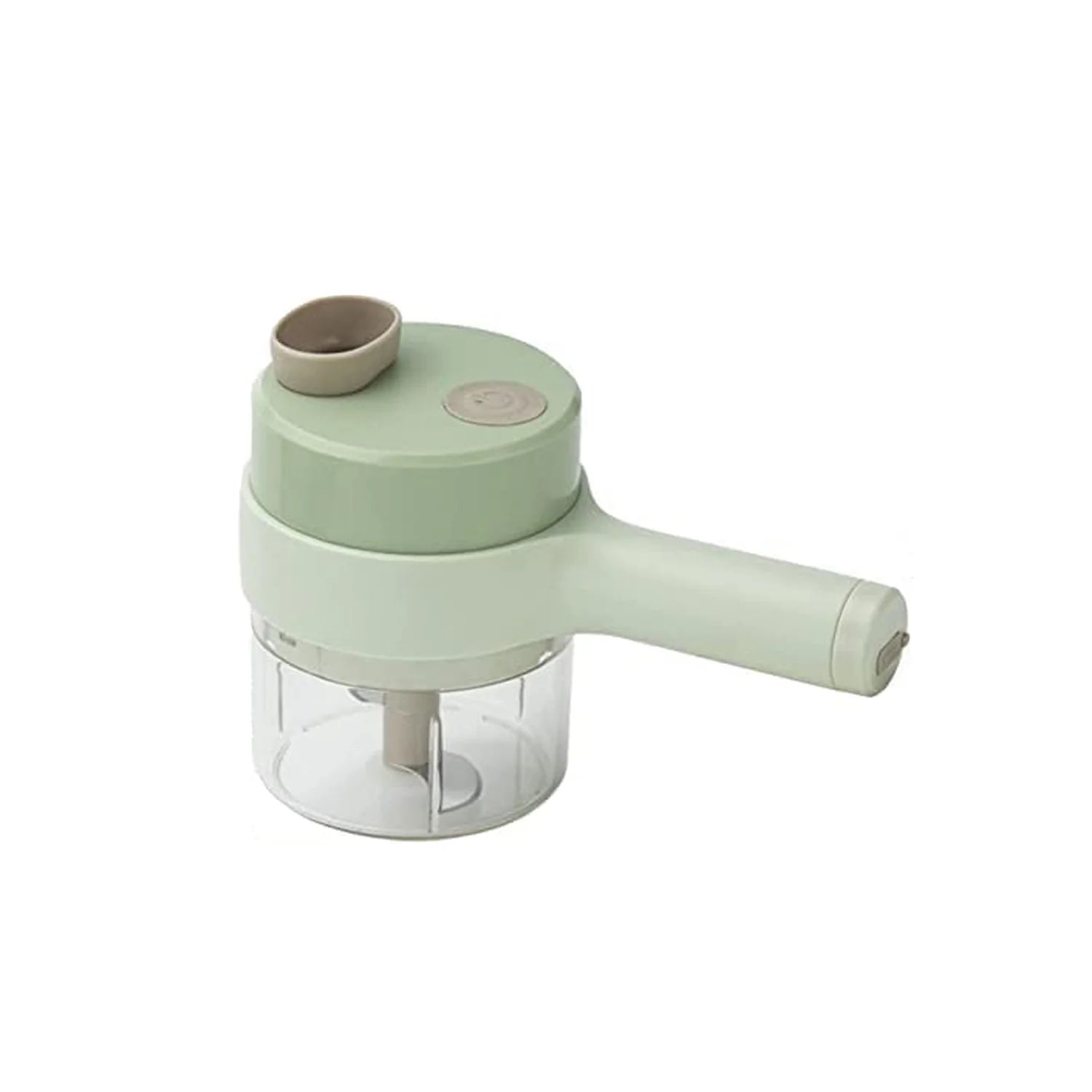 0142A  4 IN 1 ELECTRIC HANDHELD COOKING HAMMER VEGETABLE CUTTER SET ELECTRIC FOOD CHOPPER MULTIFUNCTION VEGETABLE FRUIT SLICER 