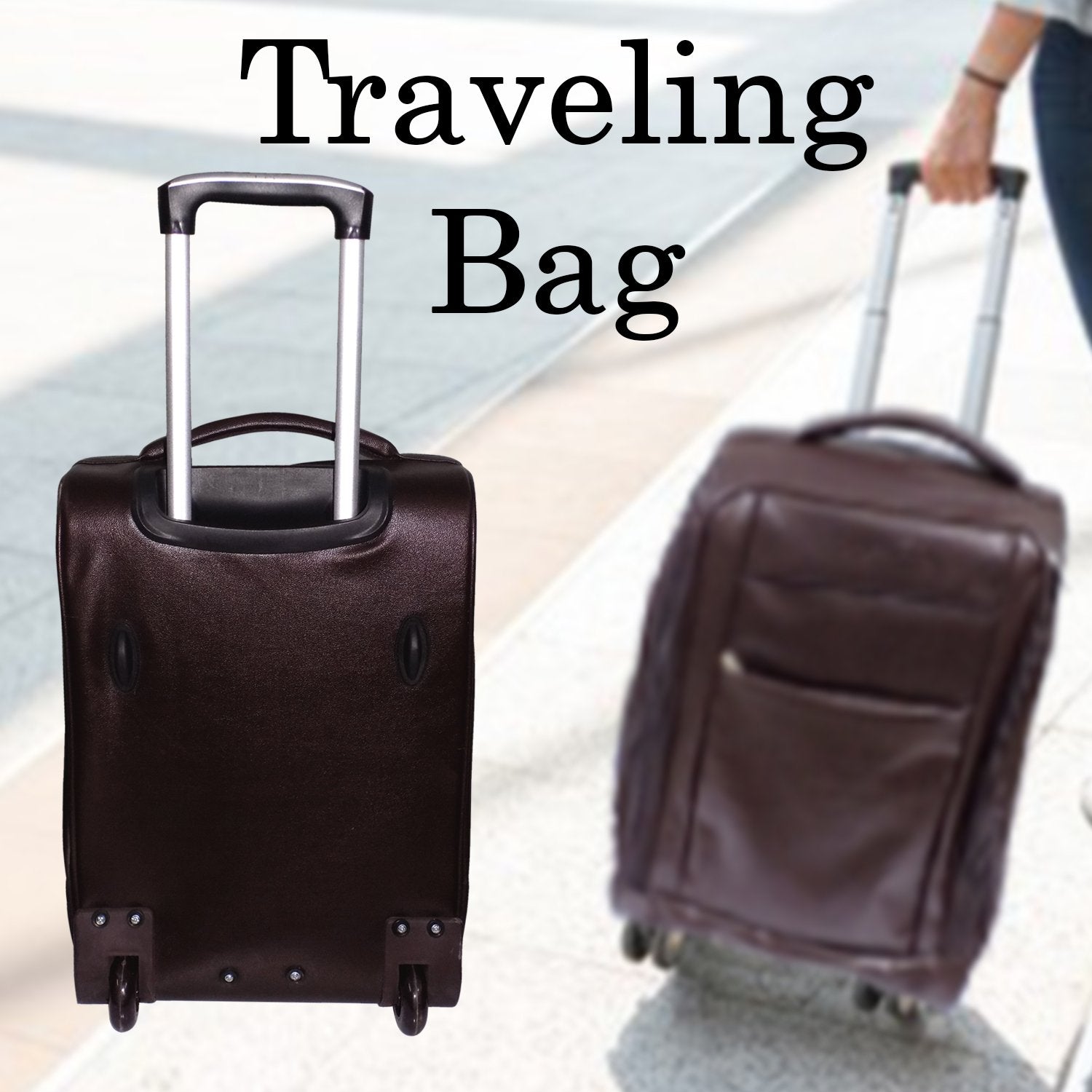 1156 18 inch Travel Trolly Bag for Men & Women - SkyShopy