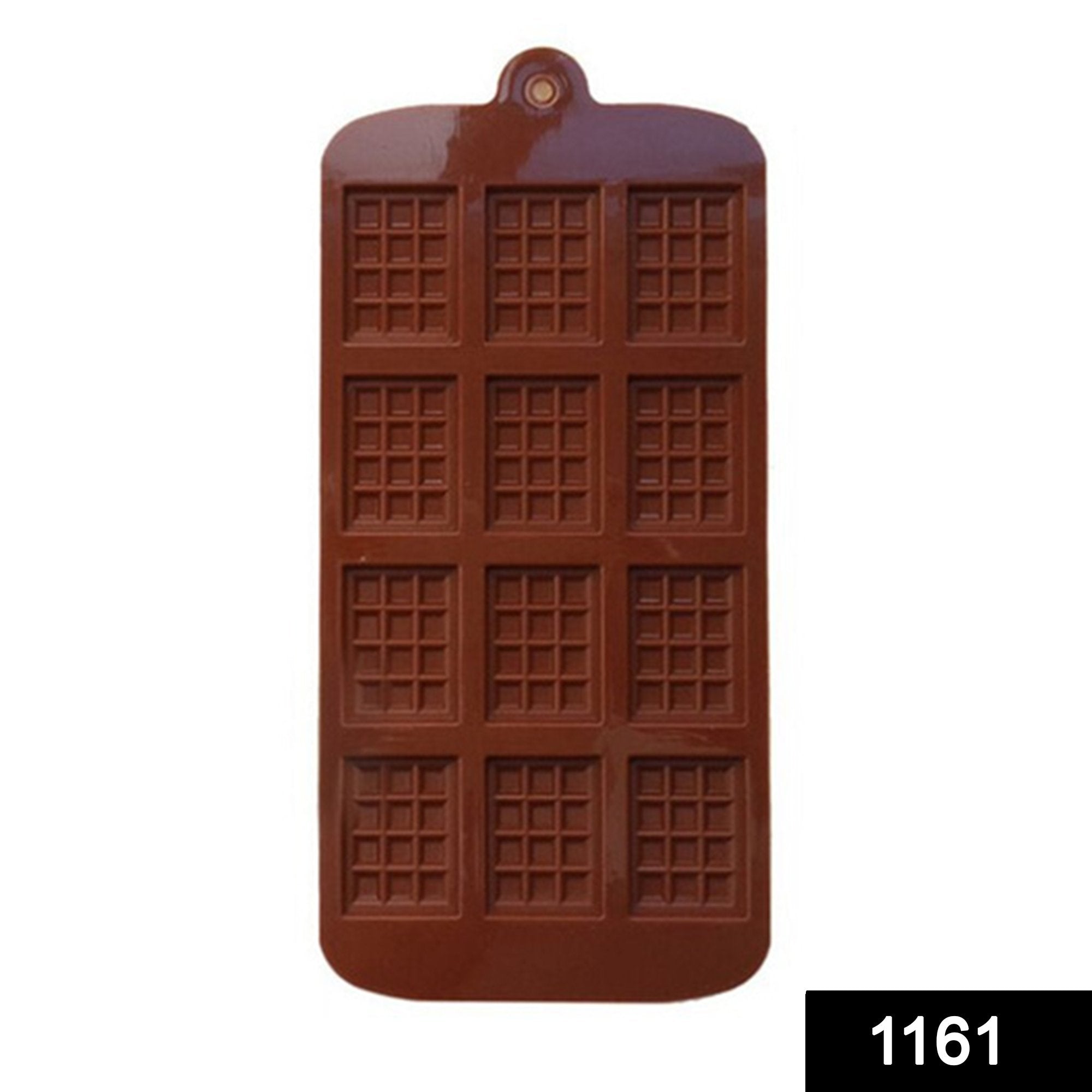 1161 Silicone Mini Choco Bar Mould - 12 Cavity - SkyShopy