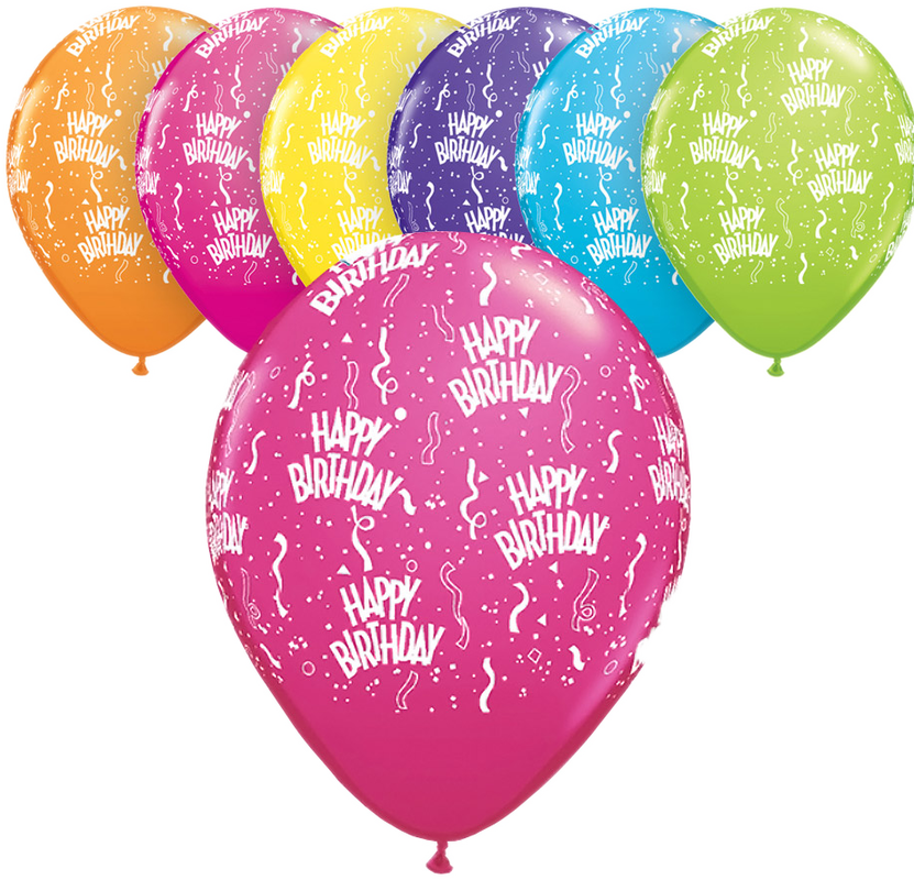 1136 Balloon Pack for Birthday Party Decoration & Occasions (100 pcs) - SkyShopy