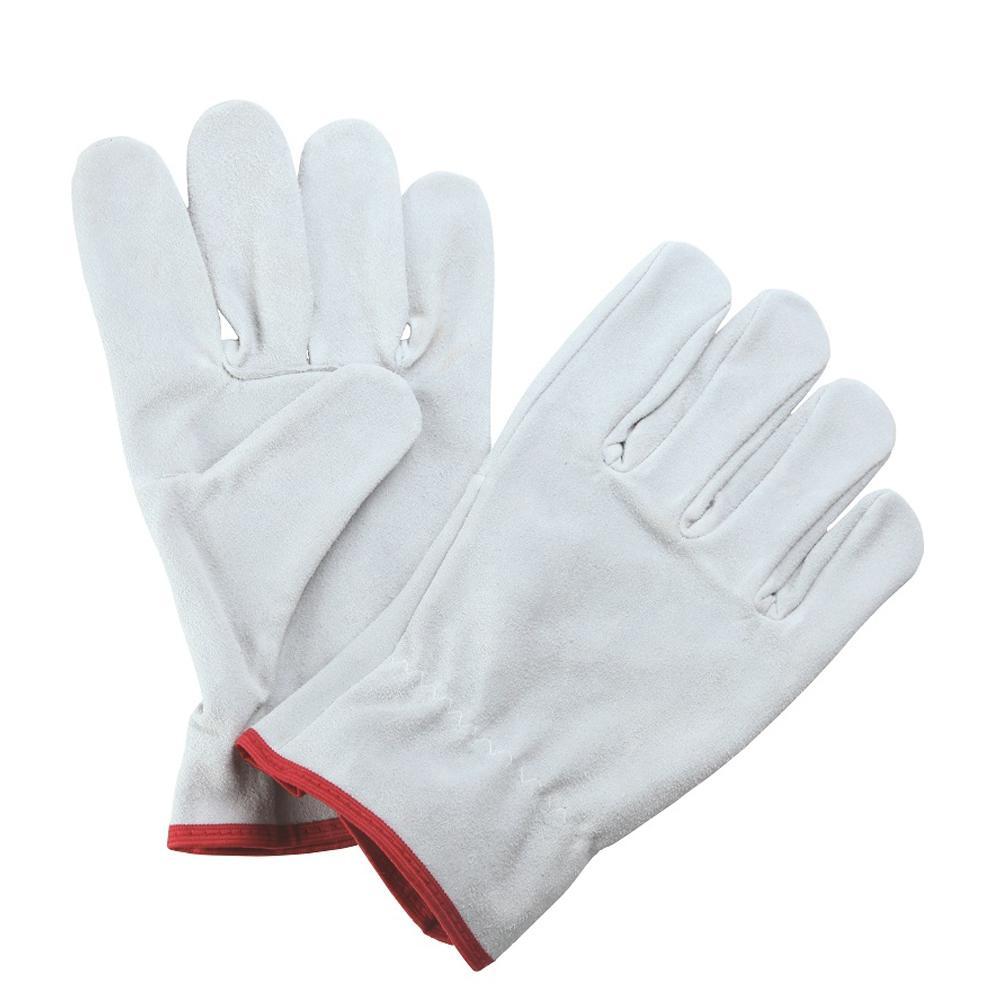 0717 Hand Gloves Leather Split 1 Pair - SkyShopy