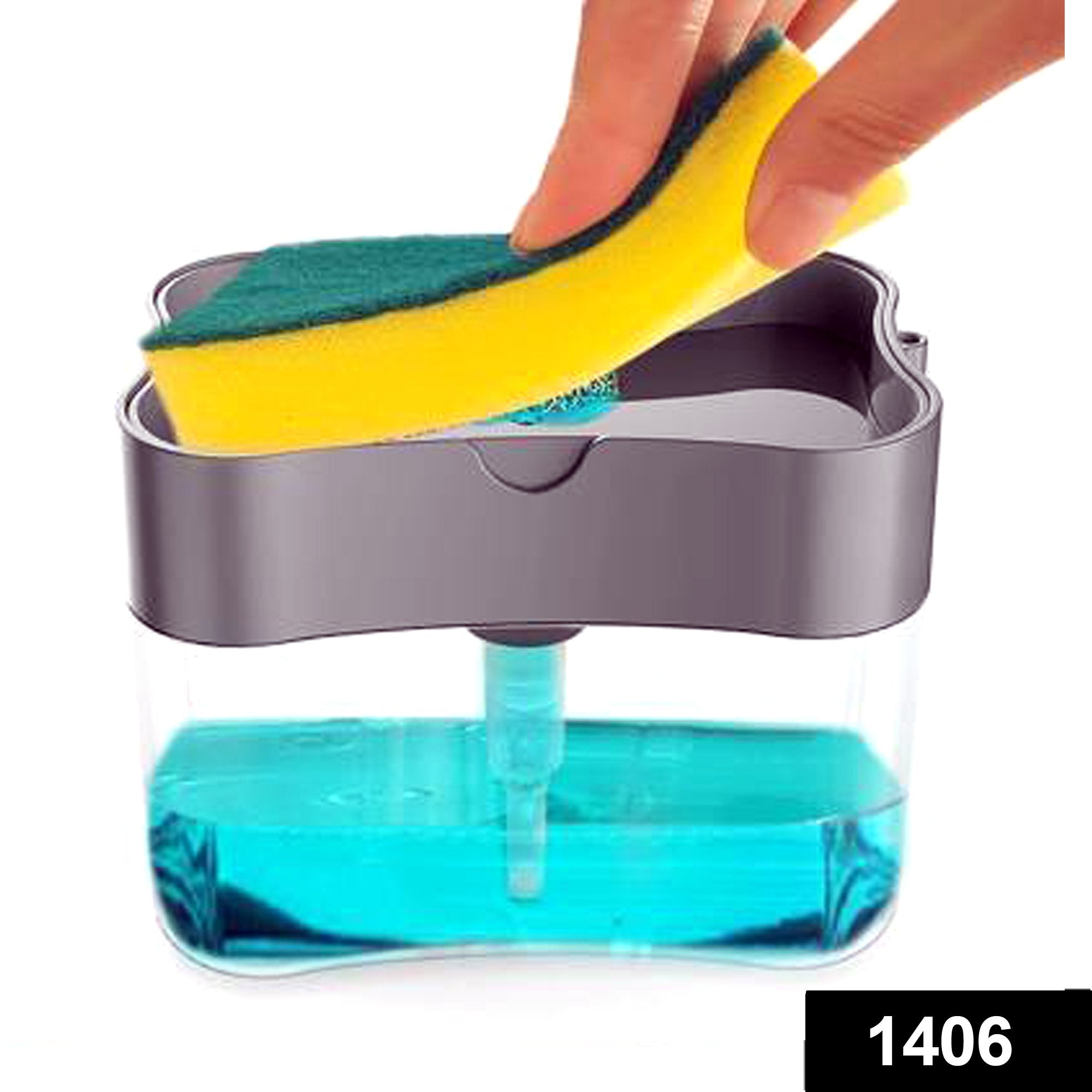1406 Plastic Soap Dispenser for Multipurpose Use - SkyShopy