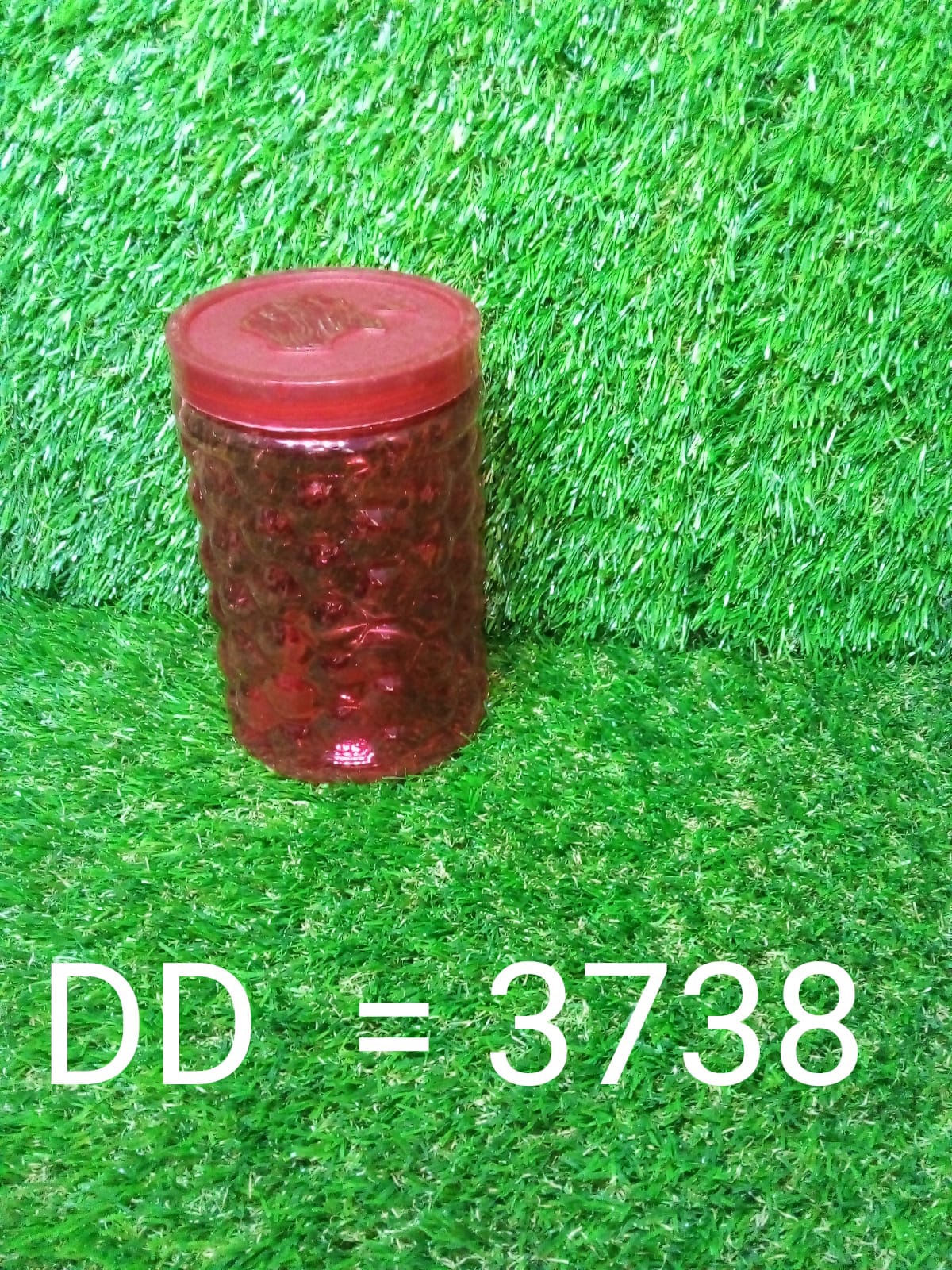 3738 Bubble Transparent Plastic Storage Jar 1000ml (1Pc Only) freeshipping - DeoDap
