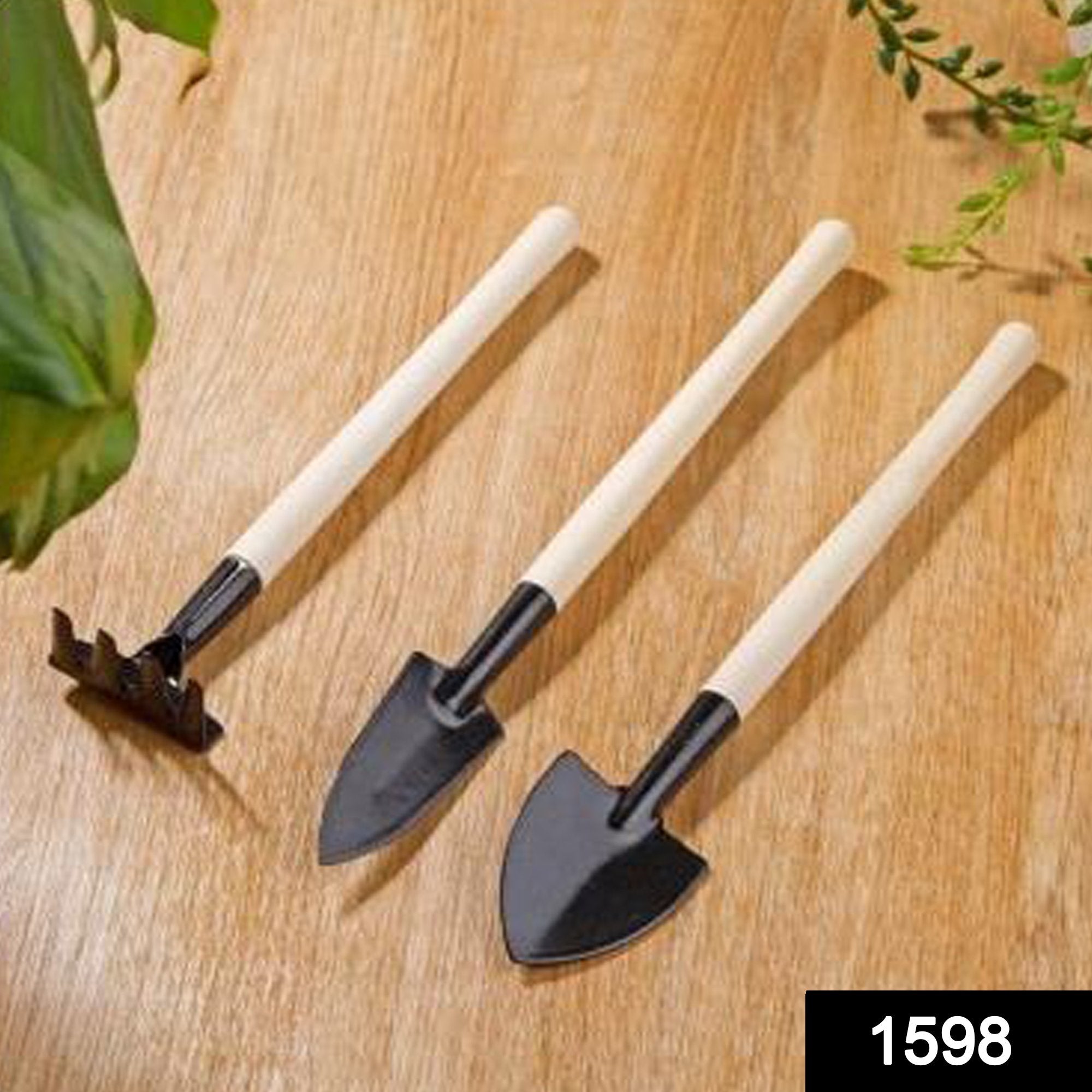 1598 Kid's Garden Tools Set of 3 Pieces (Trowel, Shovel, Rake) - SkyShopy