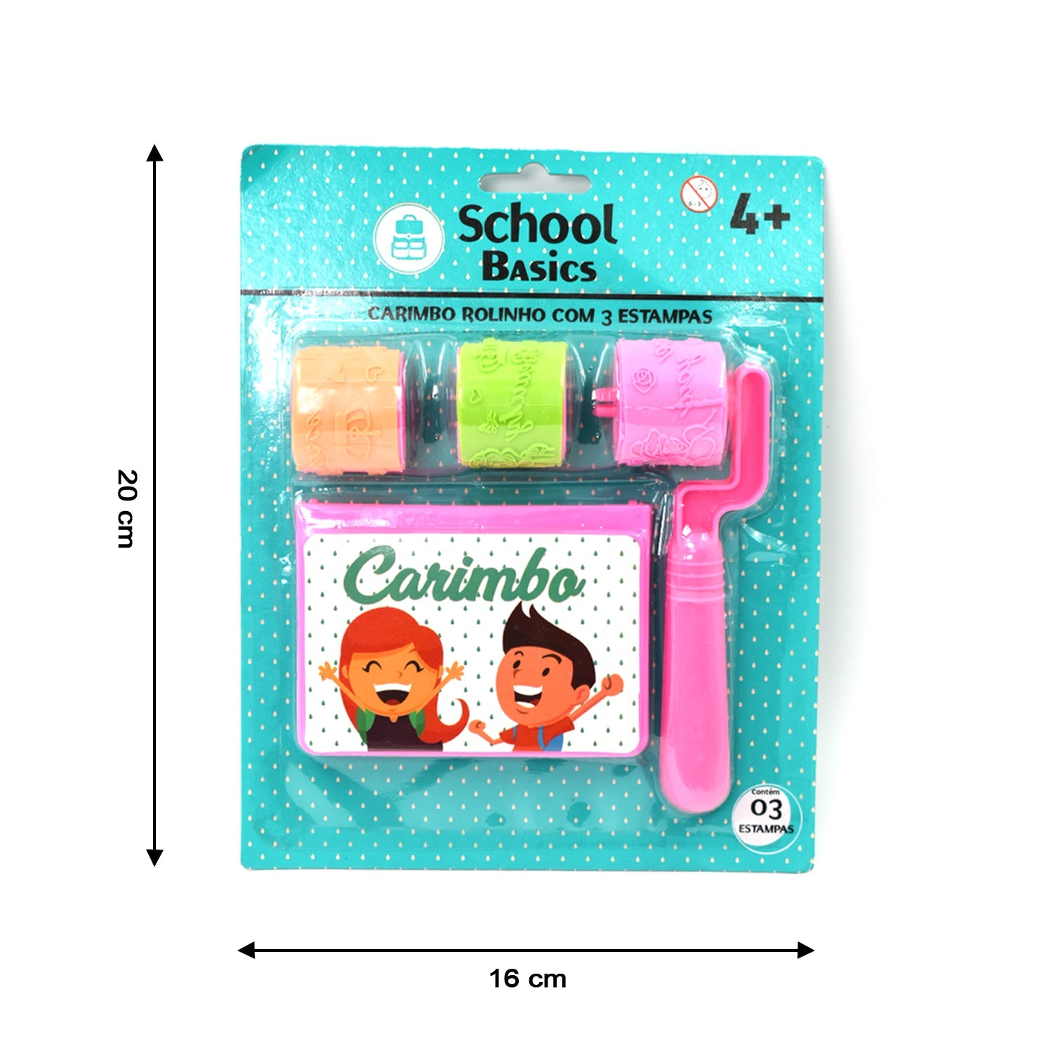 4801 Roller Stamp used in all types of household places by kids and children’s for playing purposes. freeshipping - DeoDap