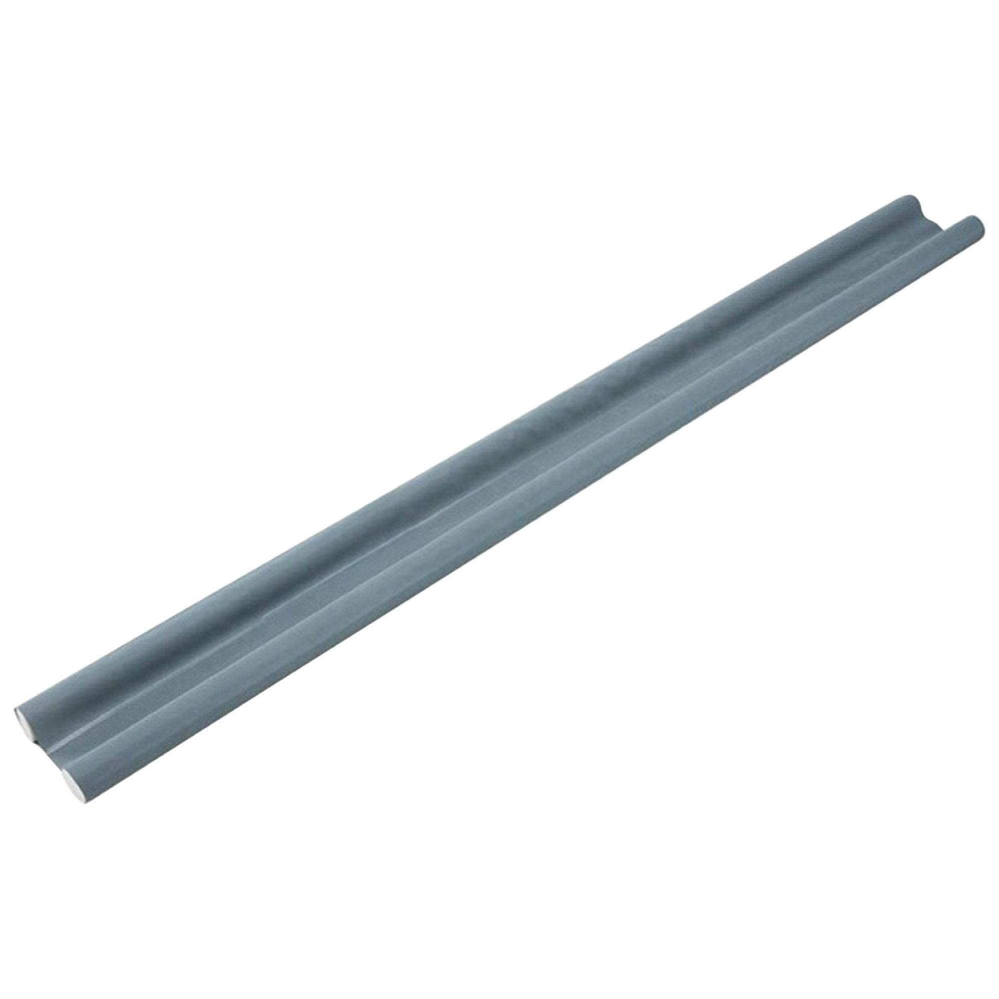 1702 Grey Twin Door Draft Stopper/Guard Protector for Doors and Windows