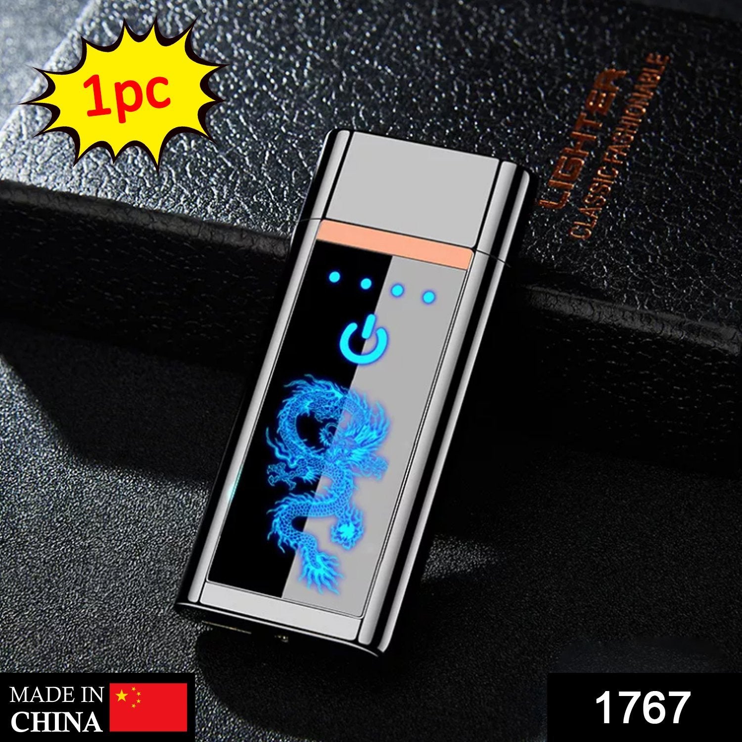 1767 Smart Finger Arc Lighter USB Rechargeable Lighter