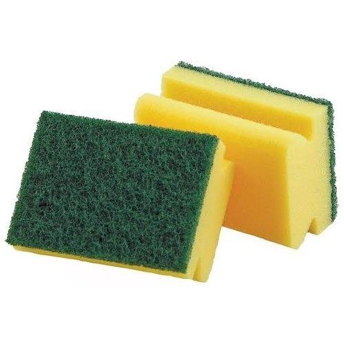1421 Scrub Sponge 2 in 1 Pad for Kitchen, Sink, Bathroom Cleaning Scrubber - SkyShopy