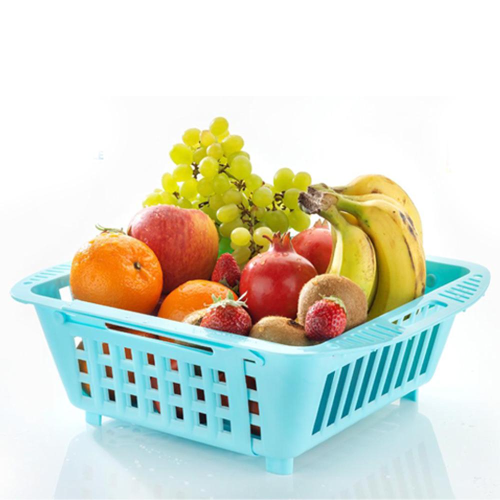 2263 Plastic Adjustable Over Sink Dish Drainer (Multi coloured) - SkyShopy