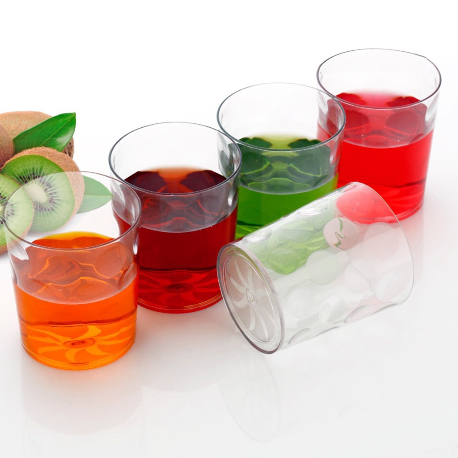 2340 Multi Purpose Unbreakable Drinking Glass (Set of 6 Pieces) (300ml) - SkyShopy
