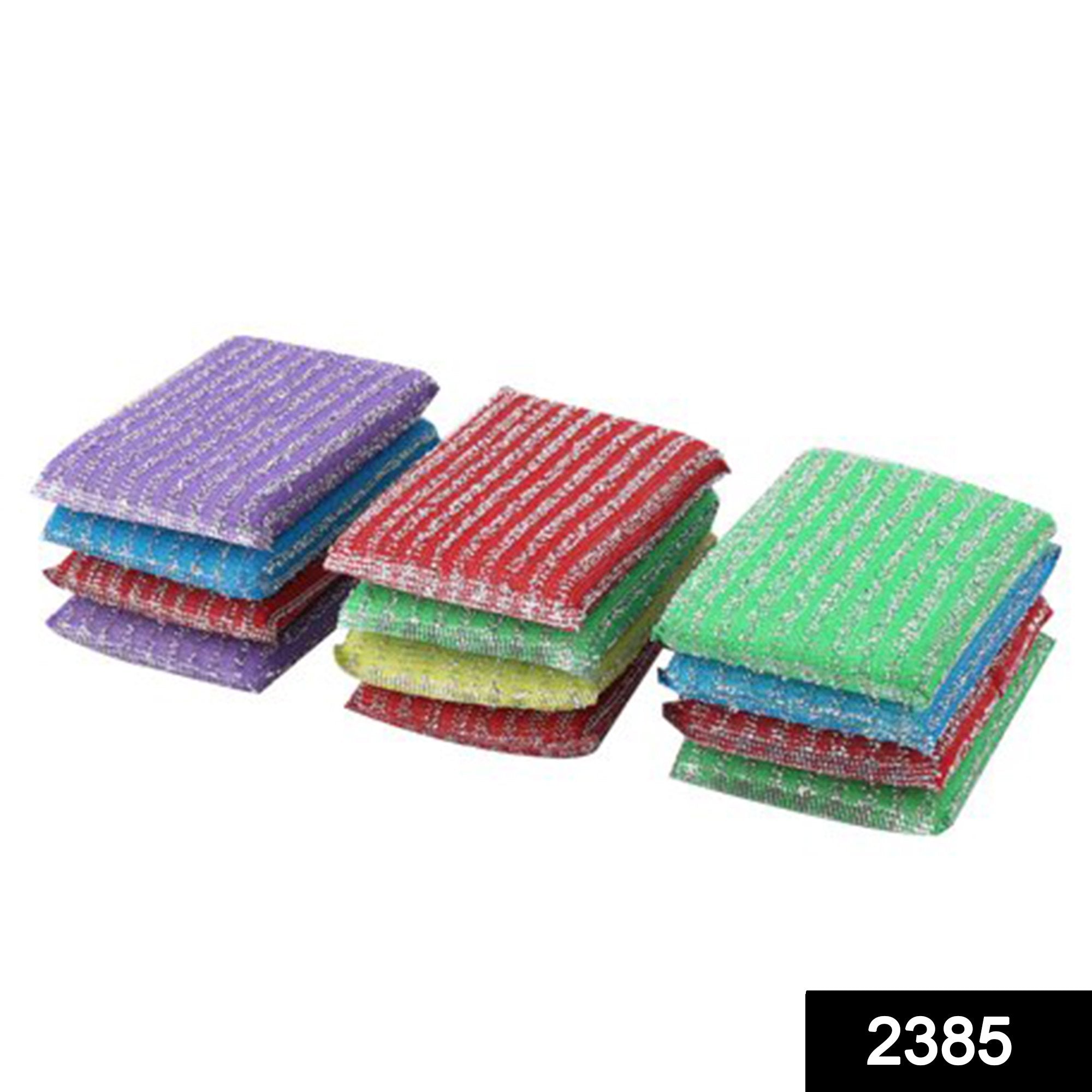 2385 Scratch Proof Kitchen Utensil Scrubber Pad (Pack of 12) - SkyShopy