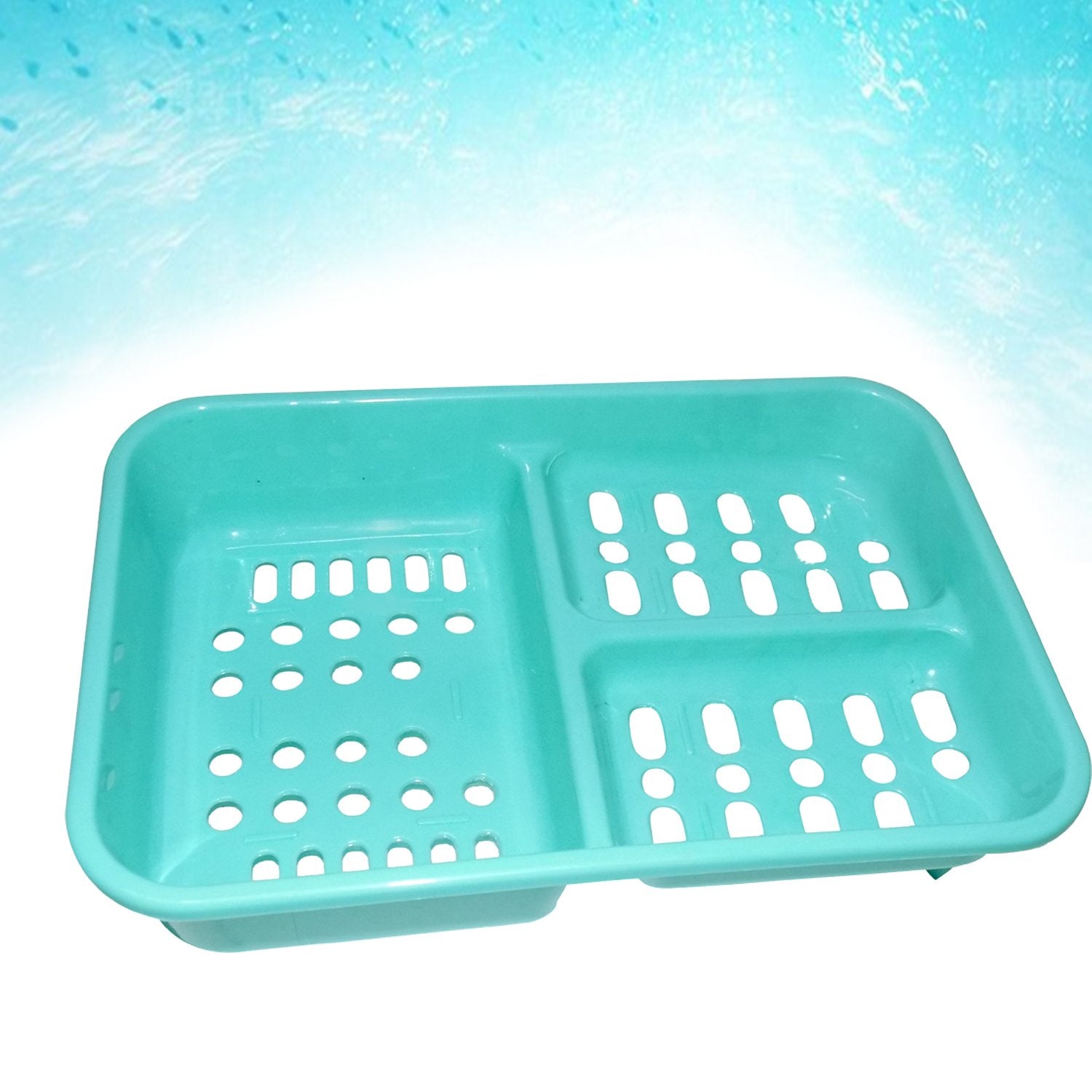 1130 3 in 1 Soap keeping Plastic Case for Bathroom use - SkyShopy