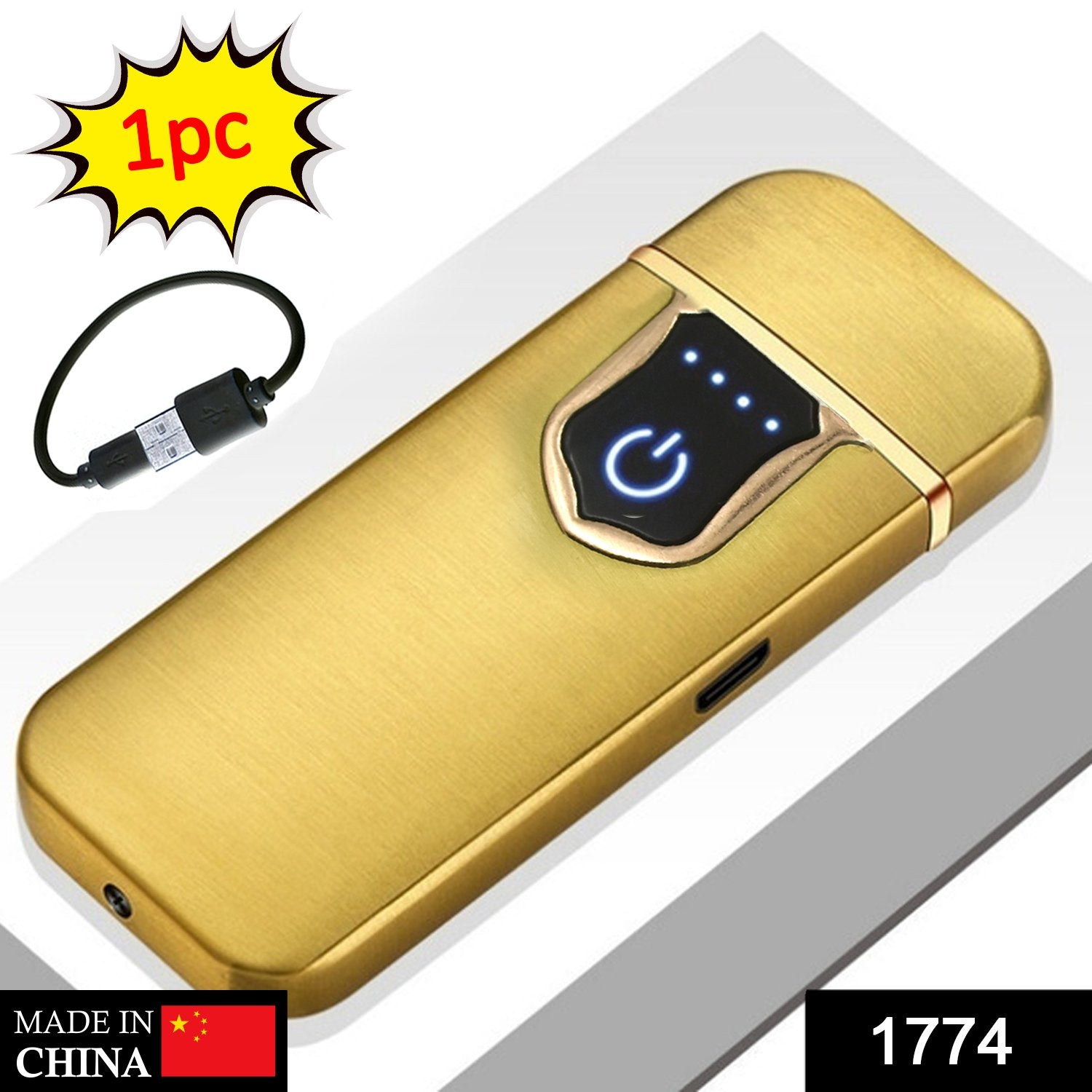 1774 Smart Finger Arc Lighter USB Rechargeable Lighter