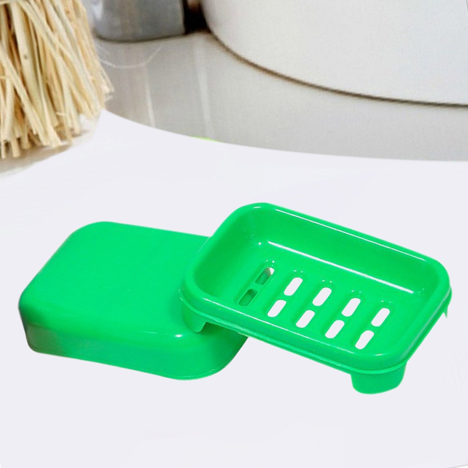 1128 Covered Soap keeping Plastic Case for Bathroom use - SkyShopy
