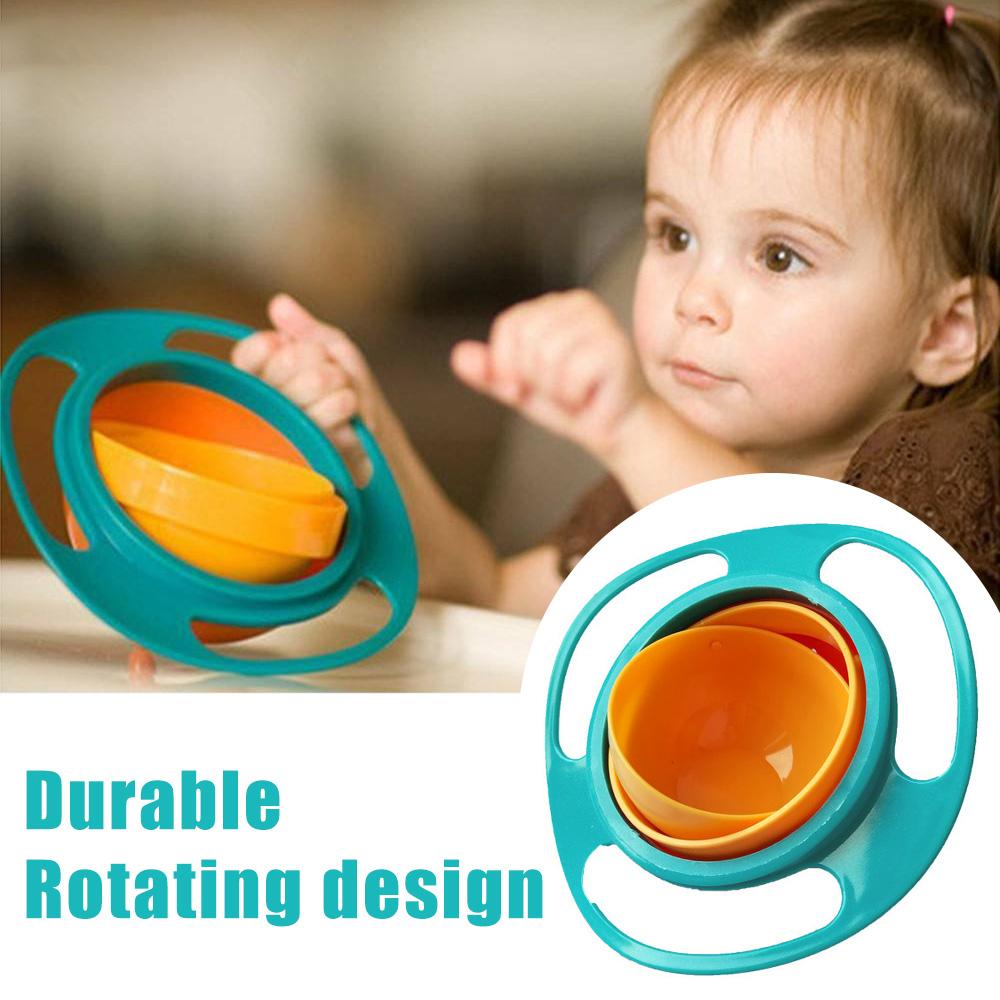 0617 Portable Feeding Toddler 360 Degree Rotating Dish - SkyShopy