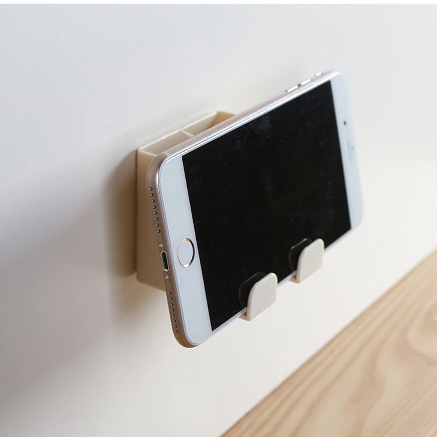 1146 Air Conditioner Remote Mobile Phone Wall Mount Storage Holder (Multicolour) - SkyShopy