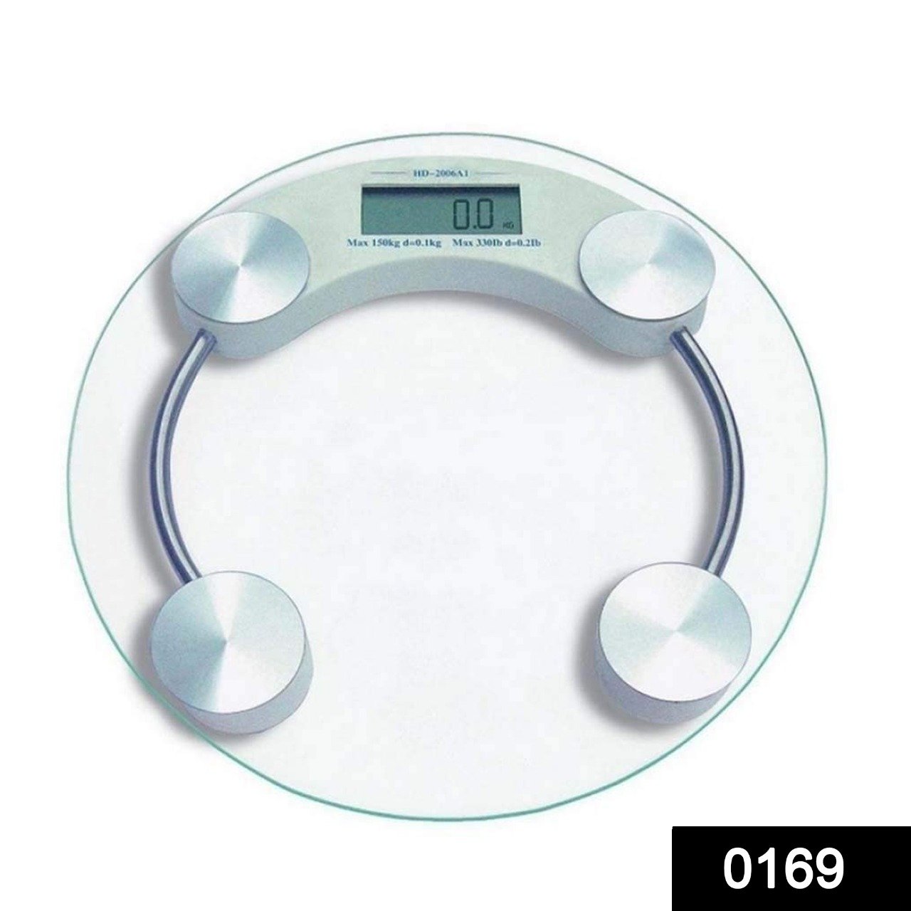 0169 -8mm Electronic Tempered Glass Digital Weighing Scale - SkyShopy