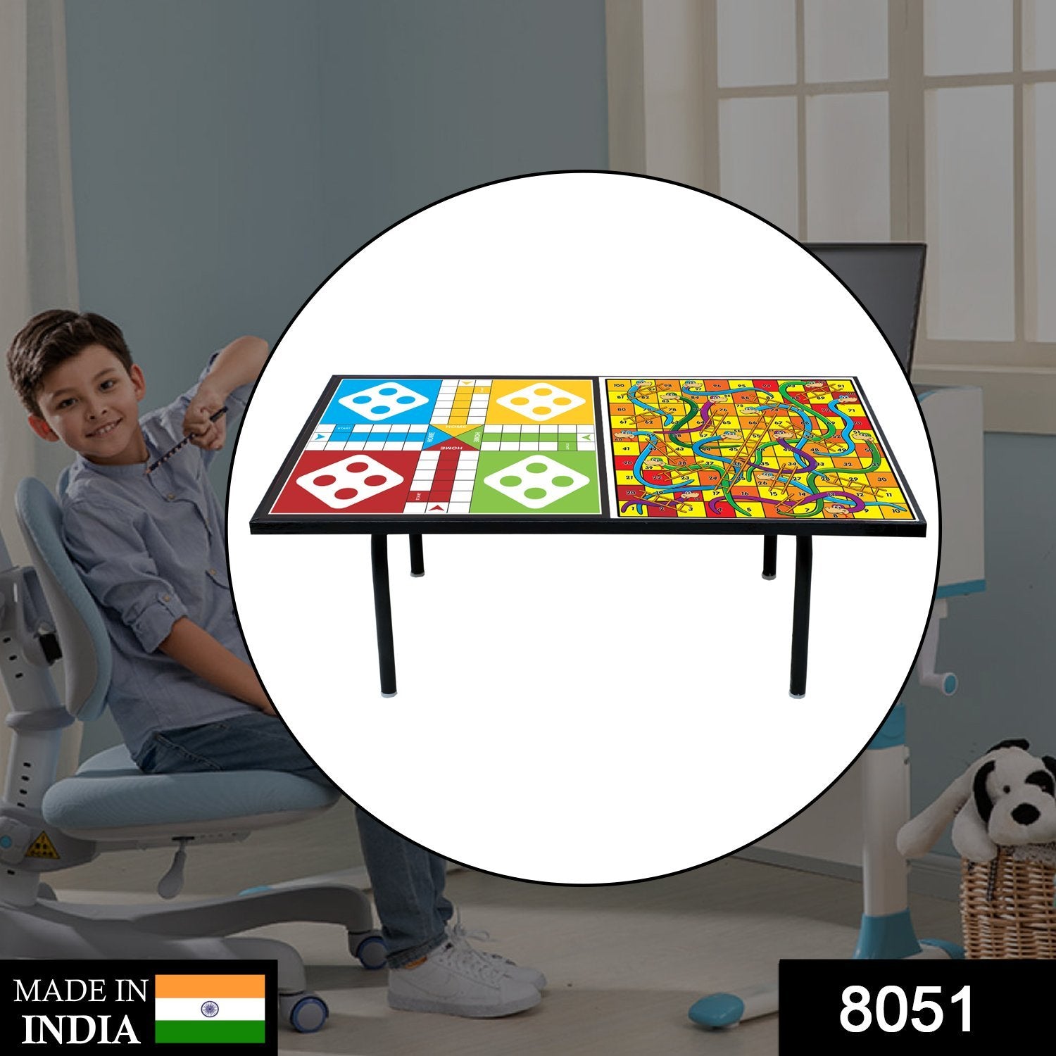 8051 Ludo Laptop Table for Online Study and Children