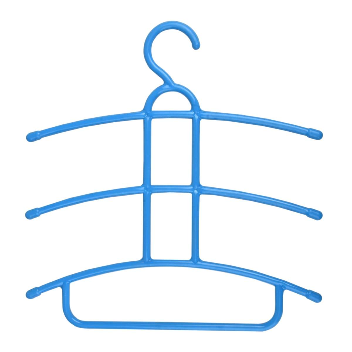 1273 Multi-Layer Fish Bone Shape Clothing Storage Hanger/Drying Rack - SkyShopy