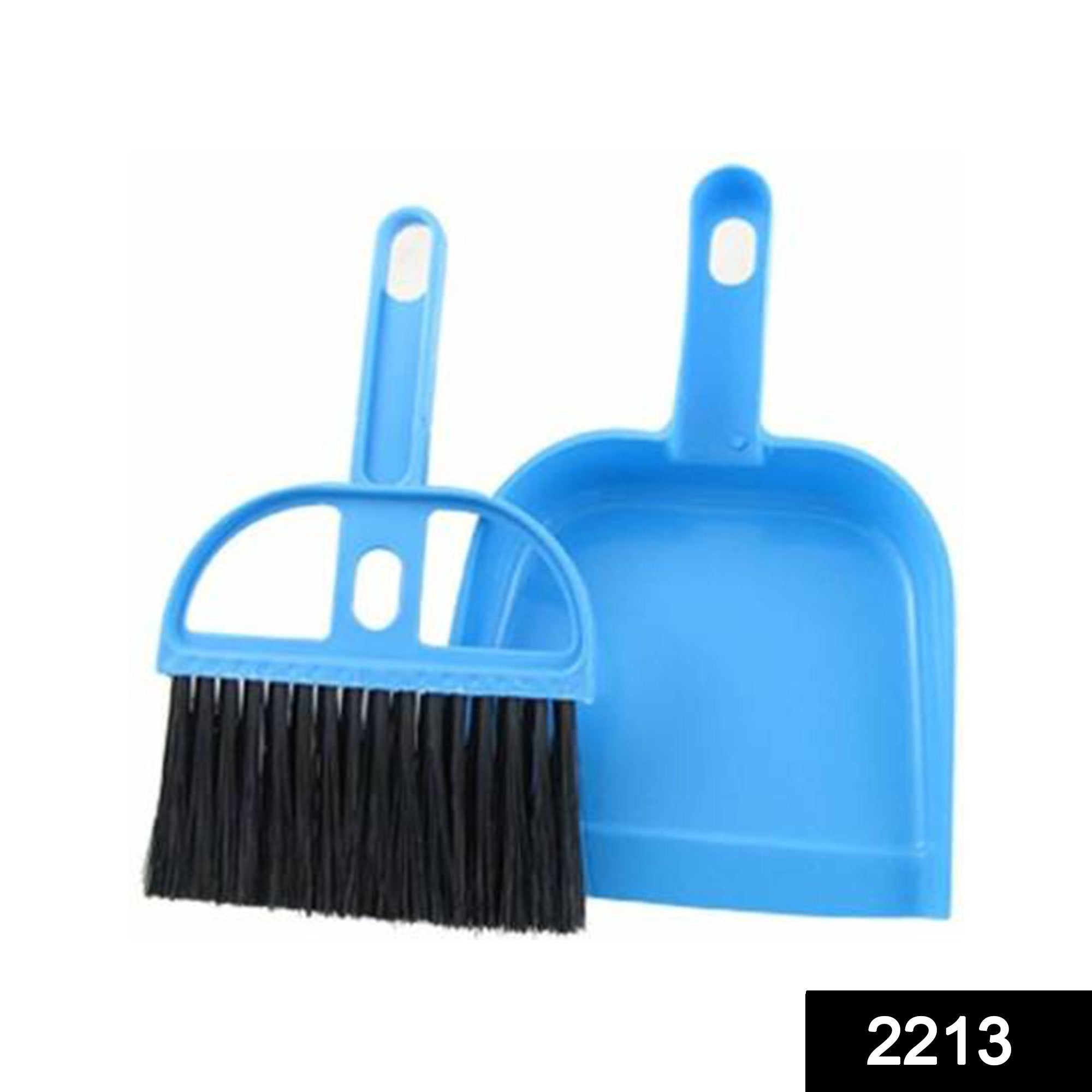 2213 Mini Dustpan with Brush Broom Set for Multipurpose Cleaning - 2 pcs - SkyShopy