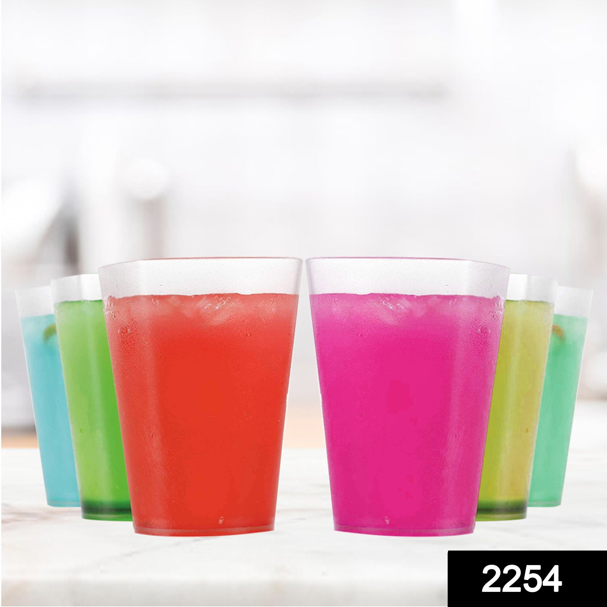 2254 Multi Purpose Unbreakable Drinking Glass (Pack Of 6) - SkyShopy