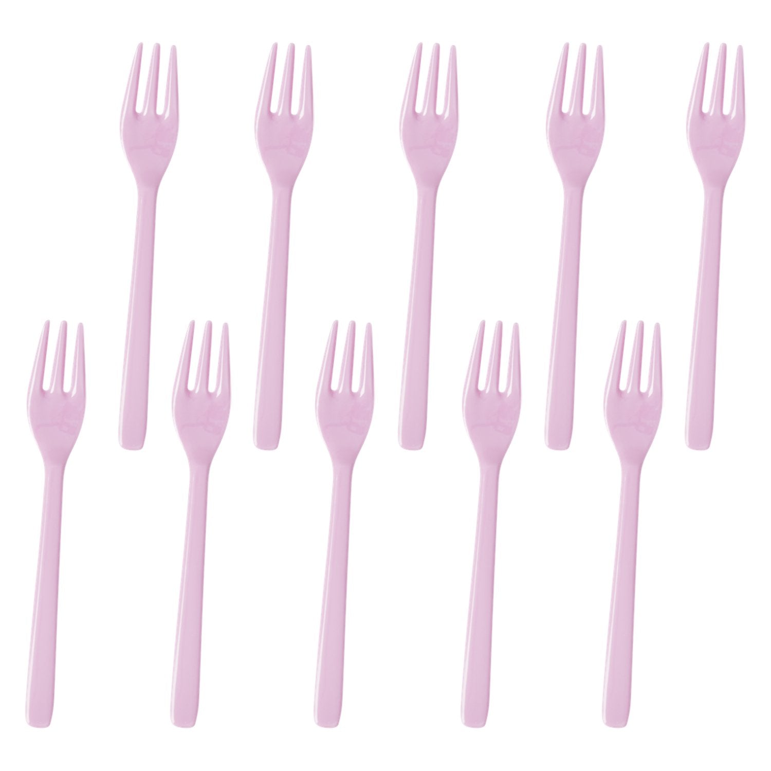 0627 Kids Forks Set (Random Color, 10 pcs) - SkyShopy