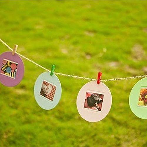 1345 Multipurpose Wooden Clips /Cloth Pegs (Small, 50 Pcs) - SkyShopy