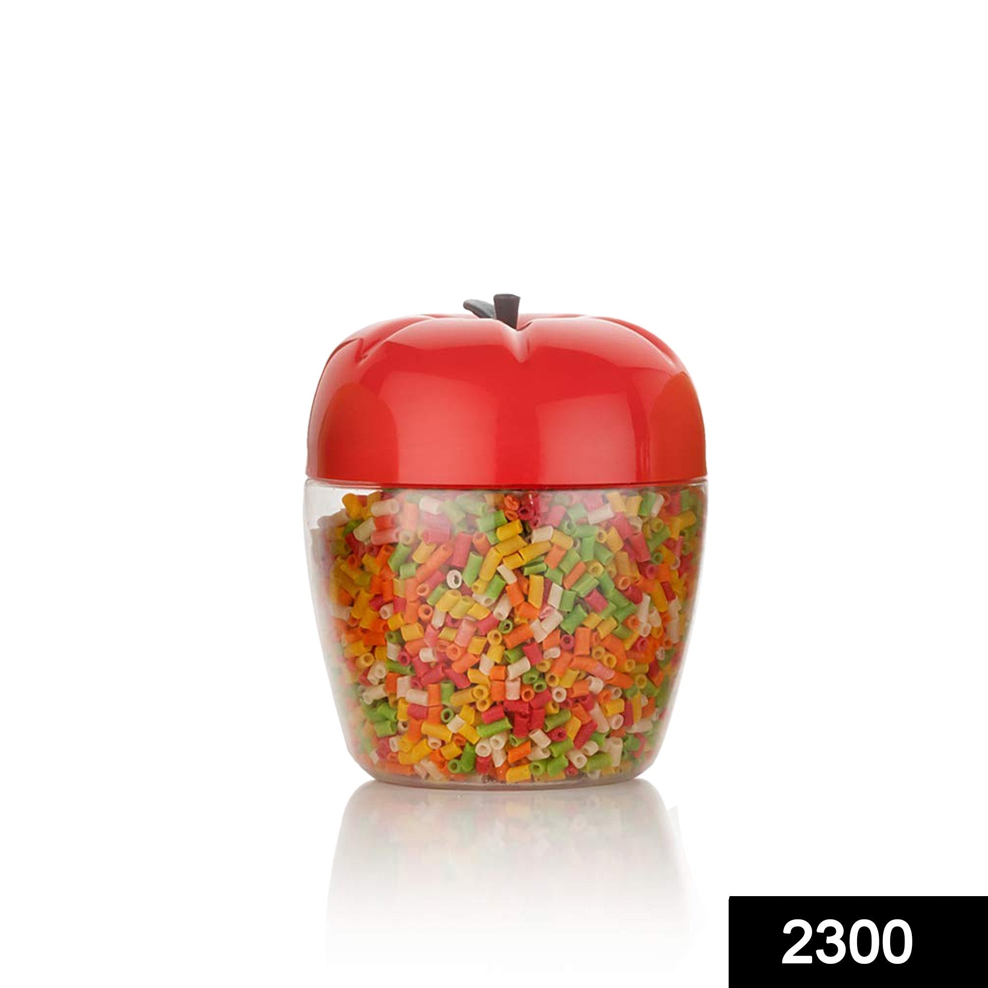 2300 Jar/Container with Apple Shape for Kitchen Storage (250Ml) - SkyShopy