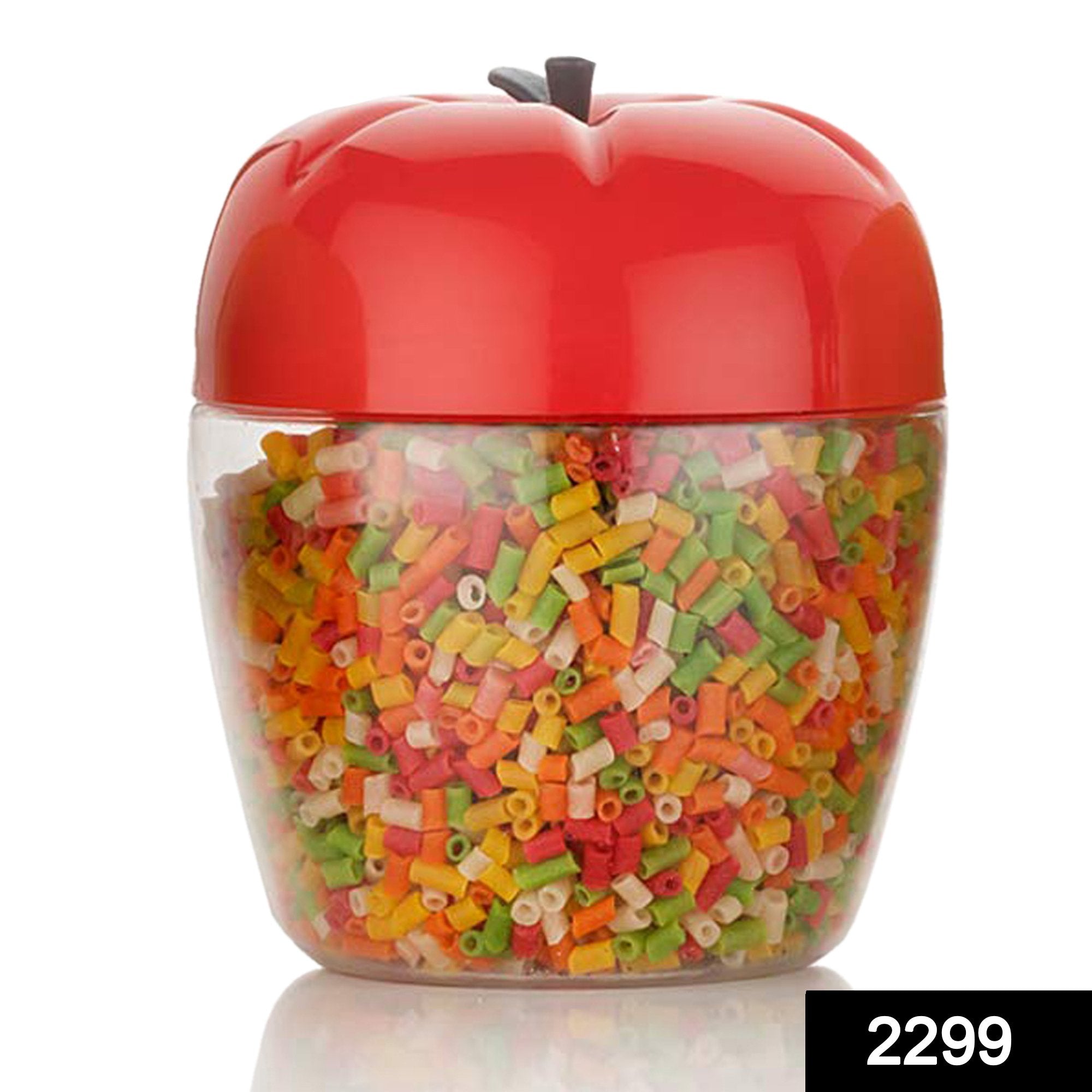 2299 Jar/Container with Apple Shape for Kitchen Storage (1500ML) - SkyShopy