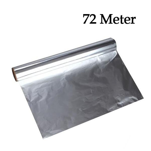 2302 Aluminium Silver Kitchen Foil Roll ( 72 Meter *) - SkyShopy